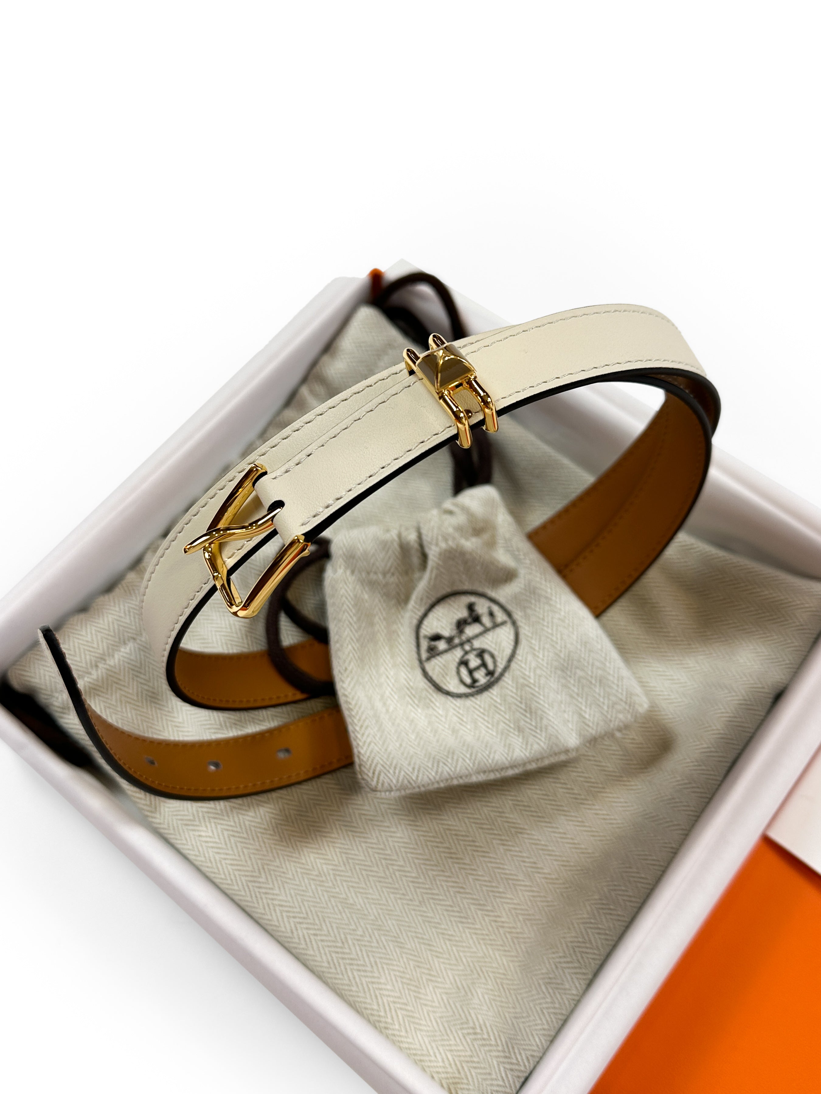 Hermès Mini Clou 20 Belt 80