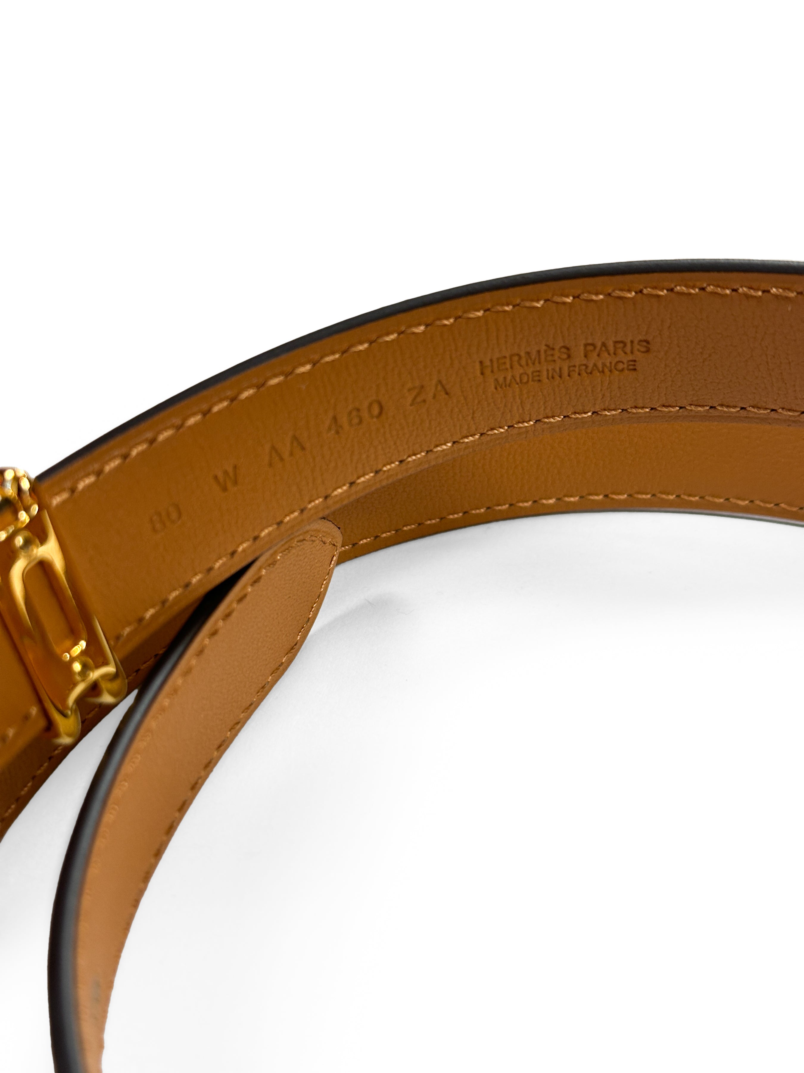 Hermès Mini Clou 20 Belt 80