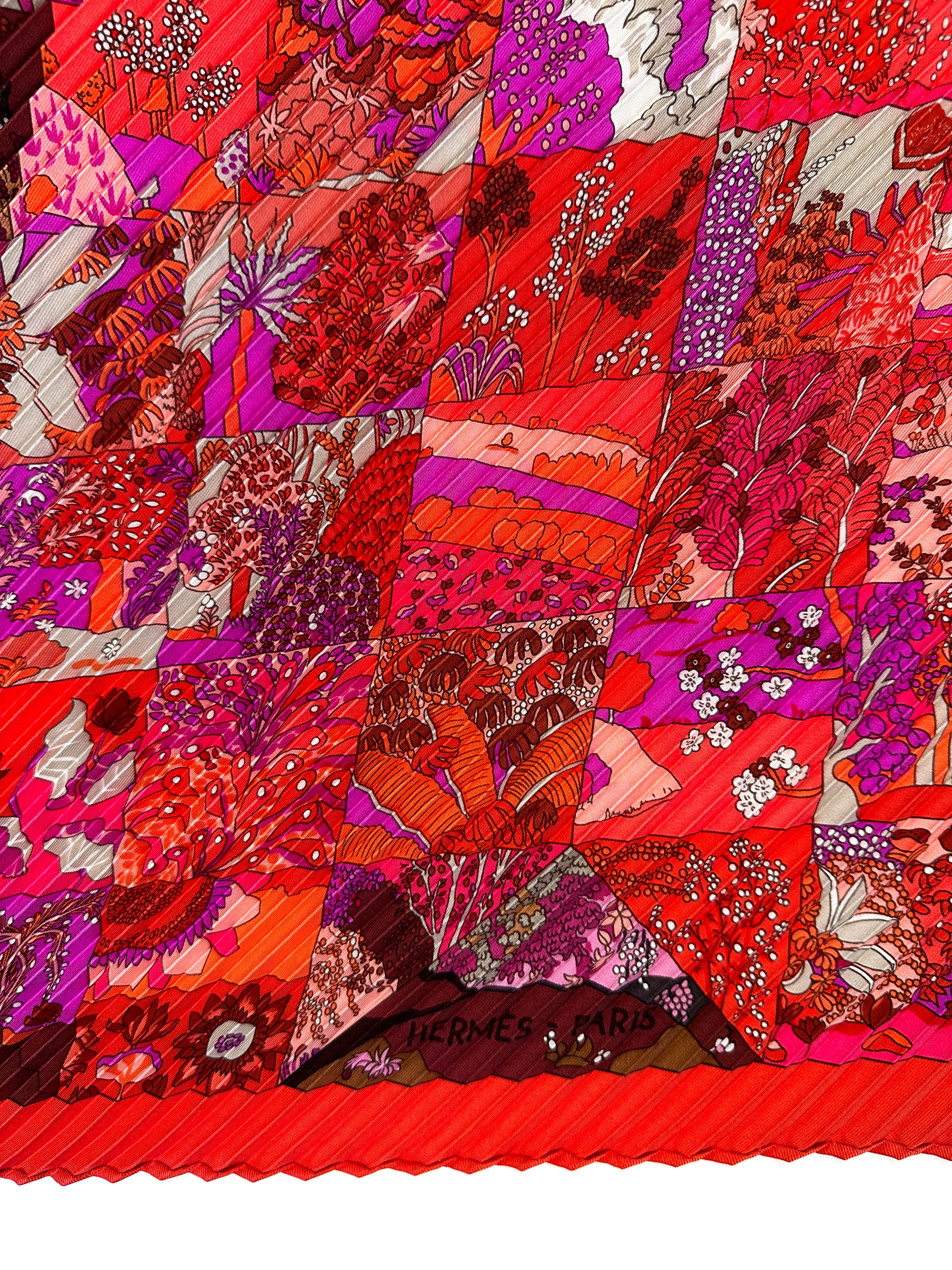 Hermès Tout en Quilt Plissé 90