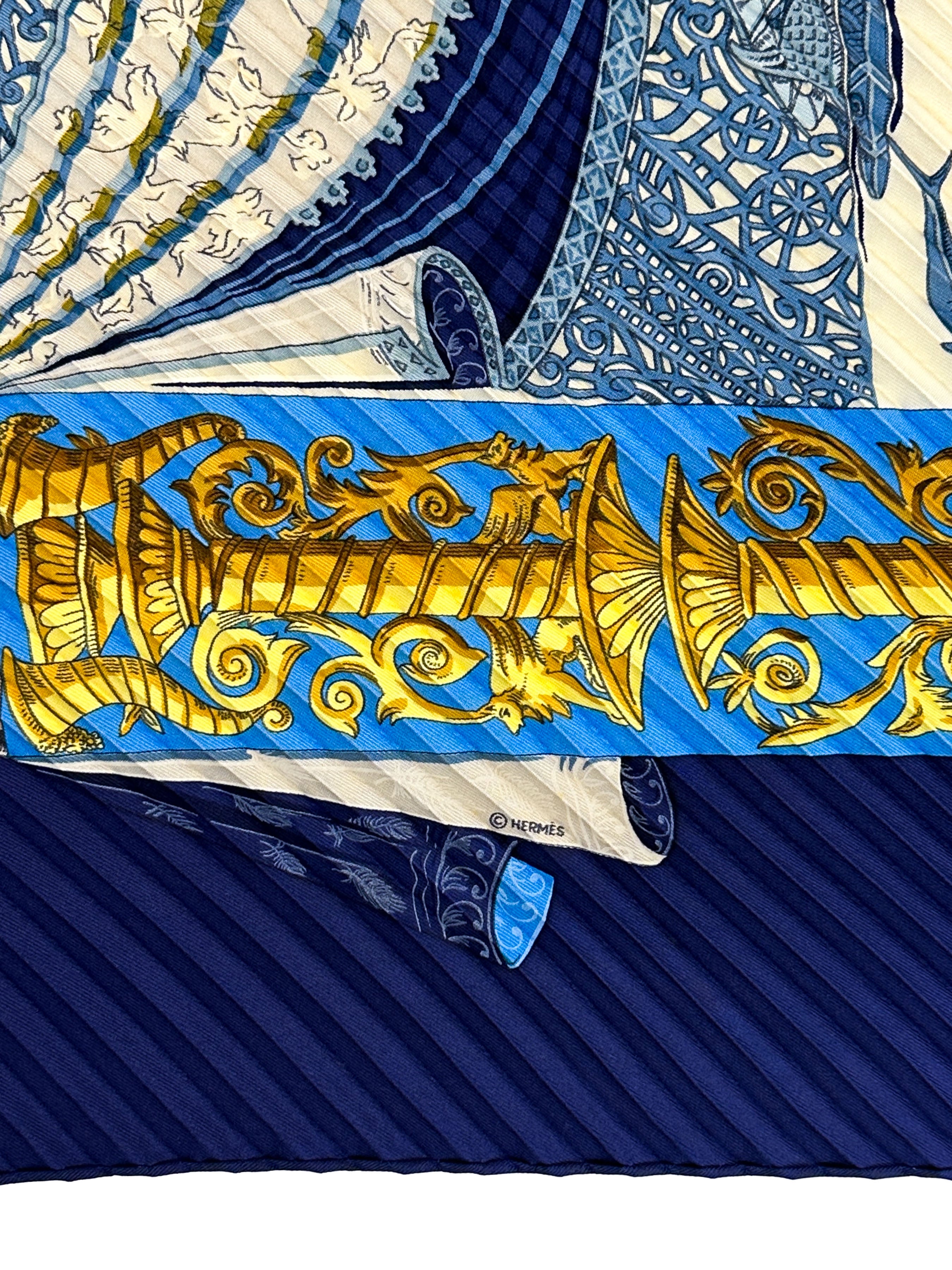 Hermès L'Atlantide Plissé 90