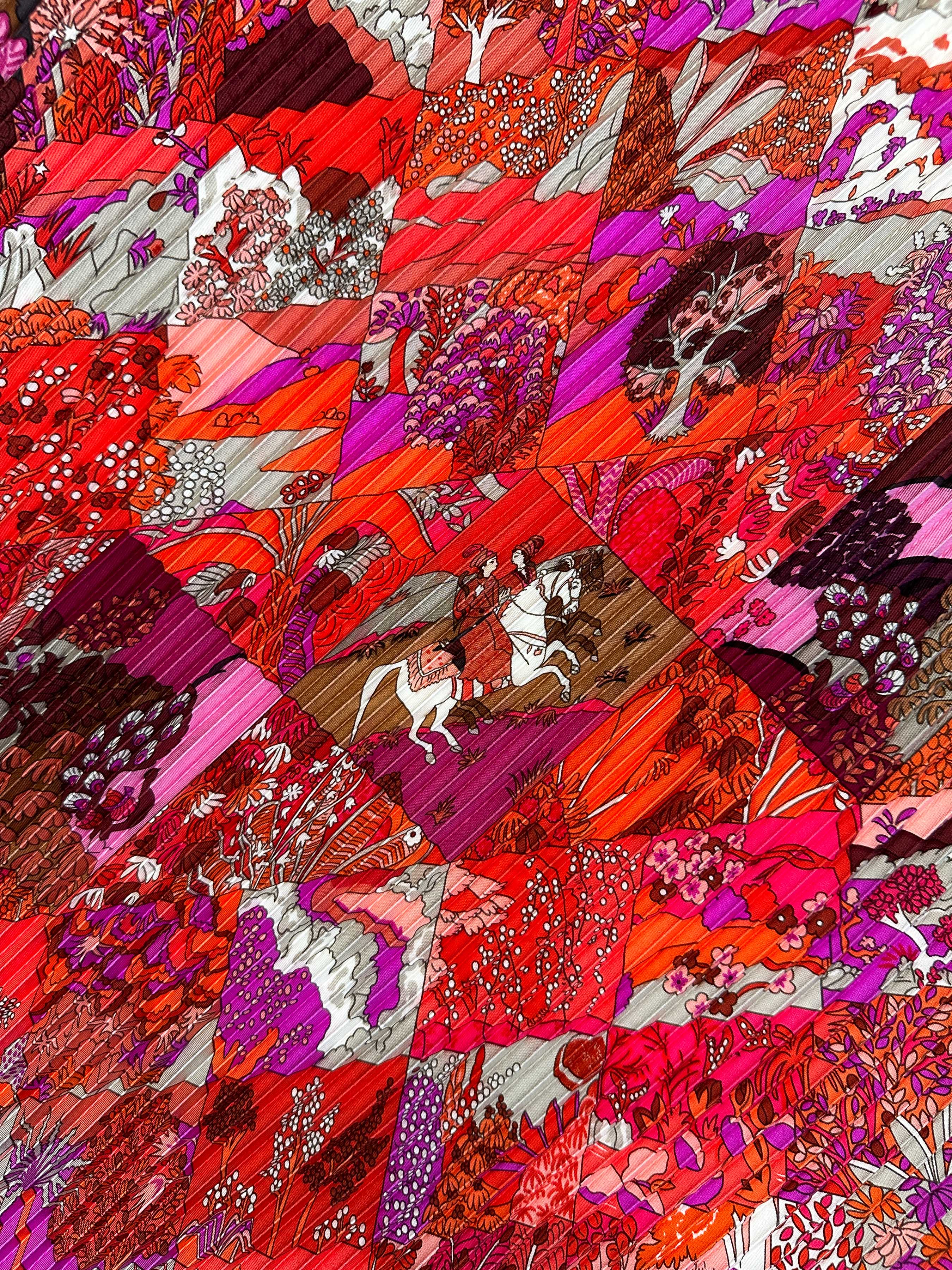 Hermès Tout en Quilt Plissé 90