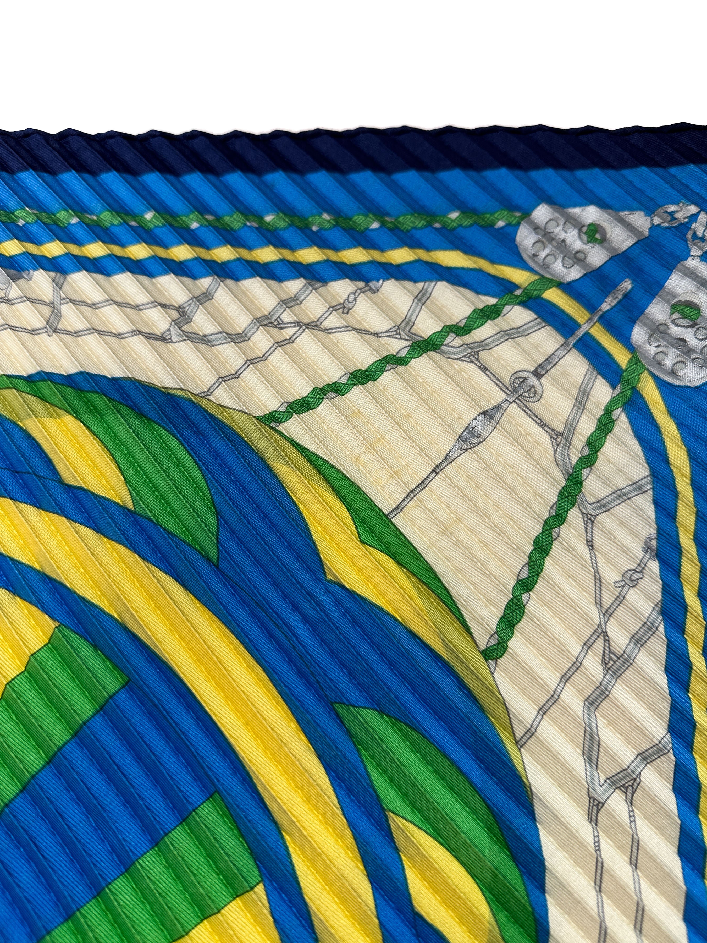 Hermès Spinnakers Plissé 90