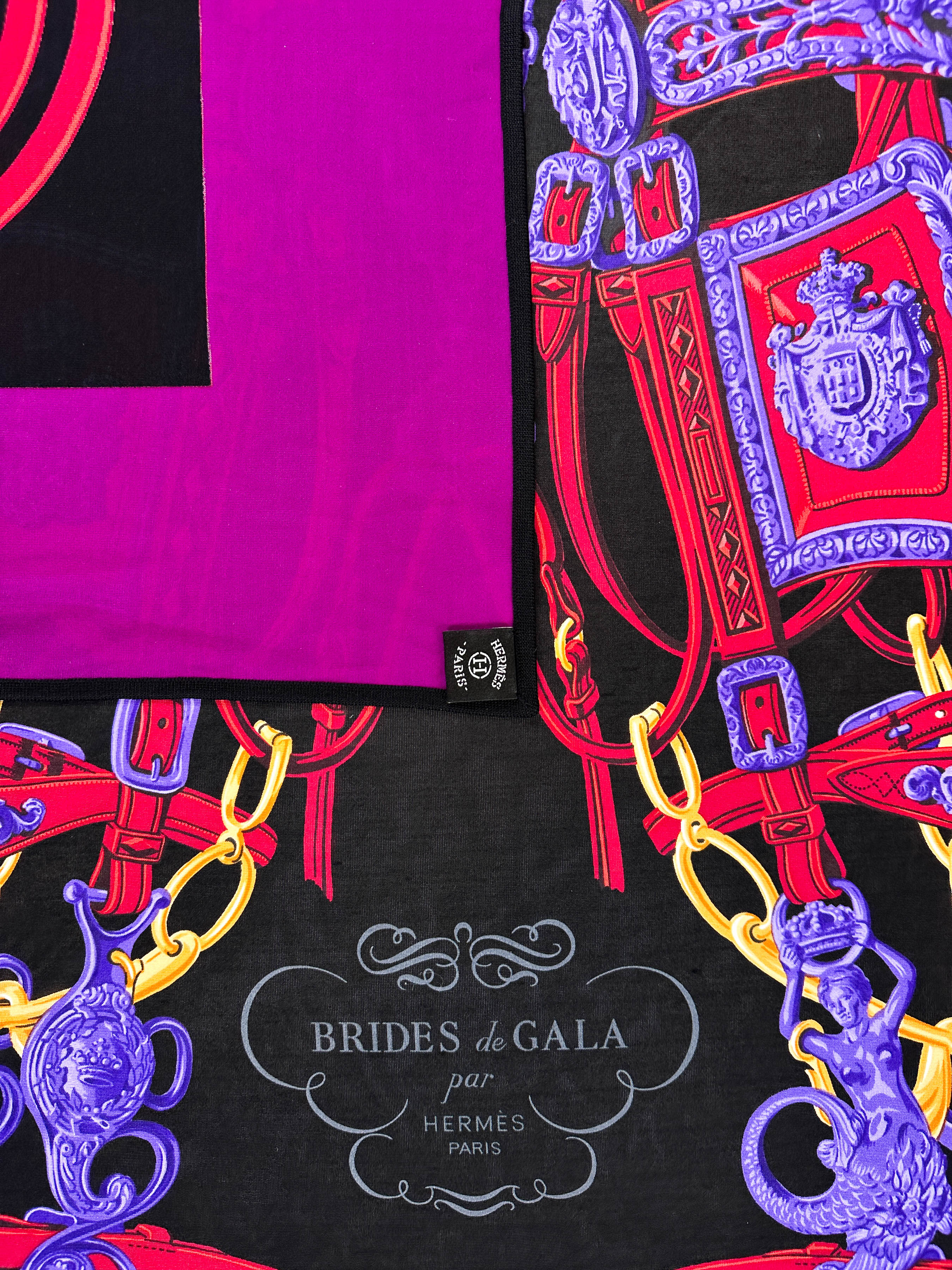 Hermès Brides de Gala Silk Jersey 90