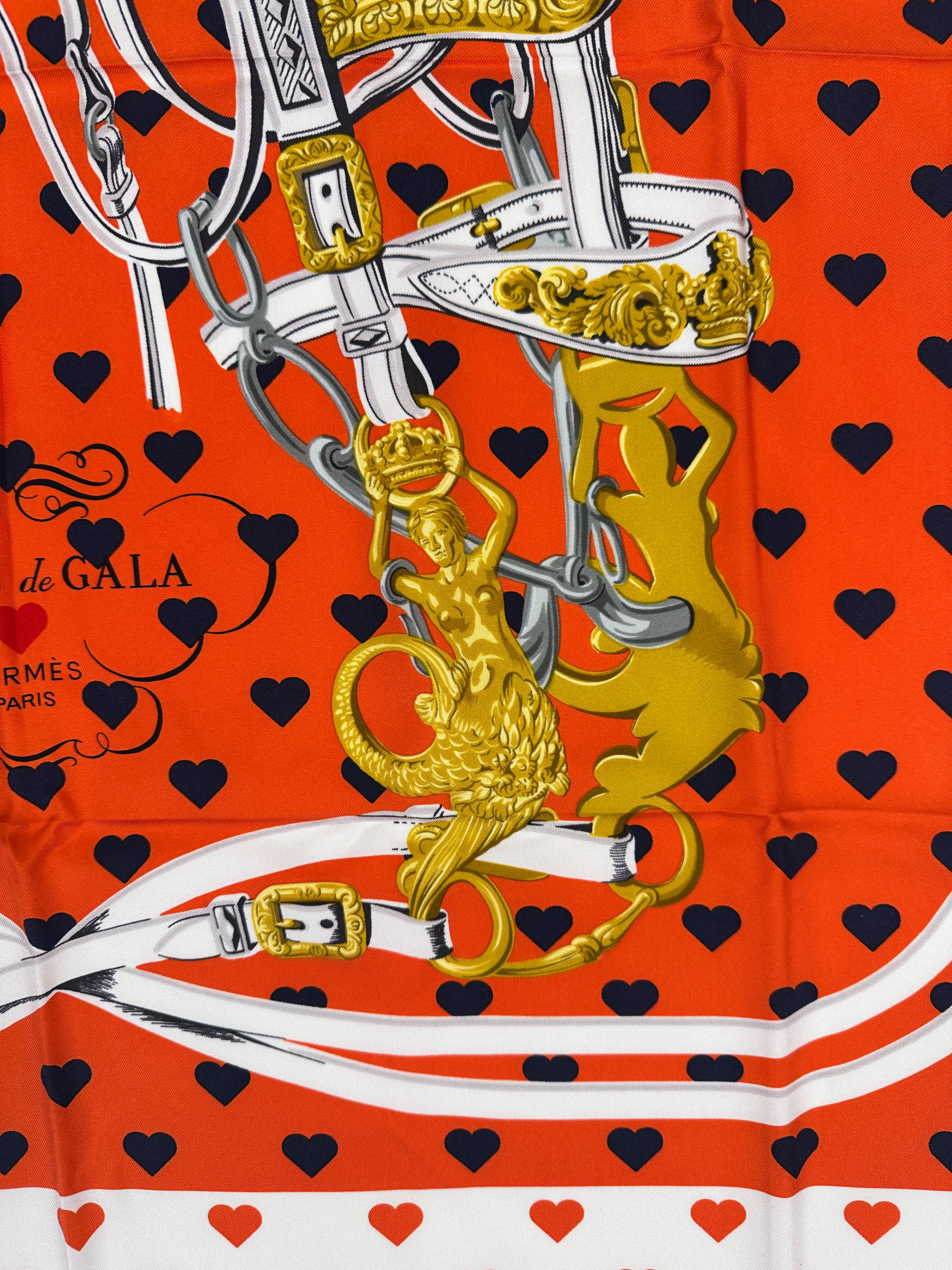 Hermès Brides de Gala Love 90