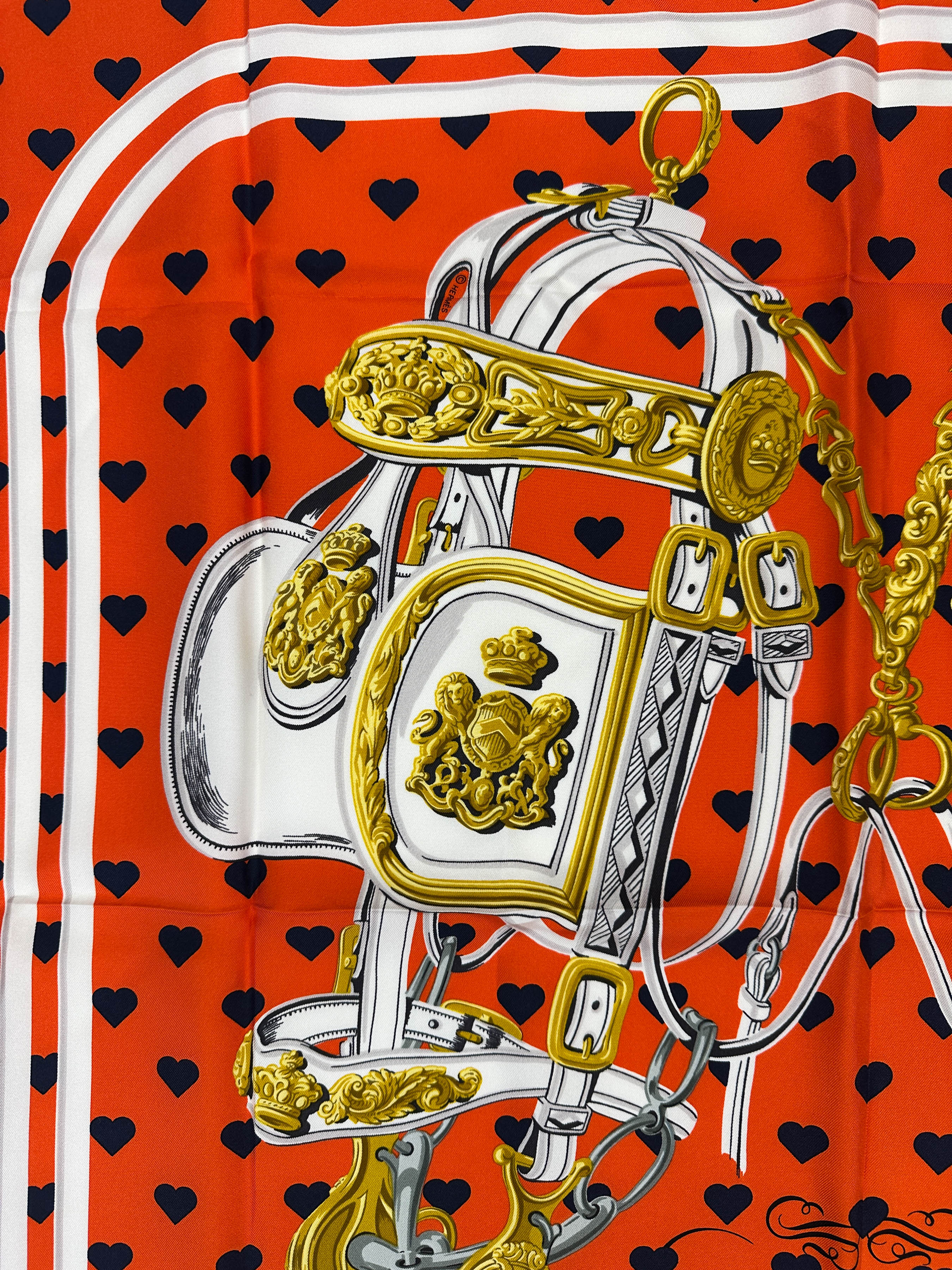 Hermès Brides de Gala Love 90