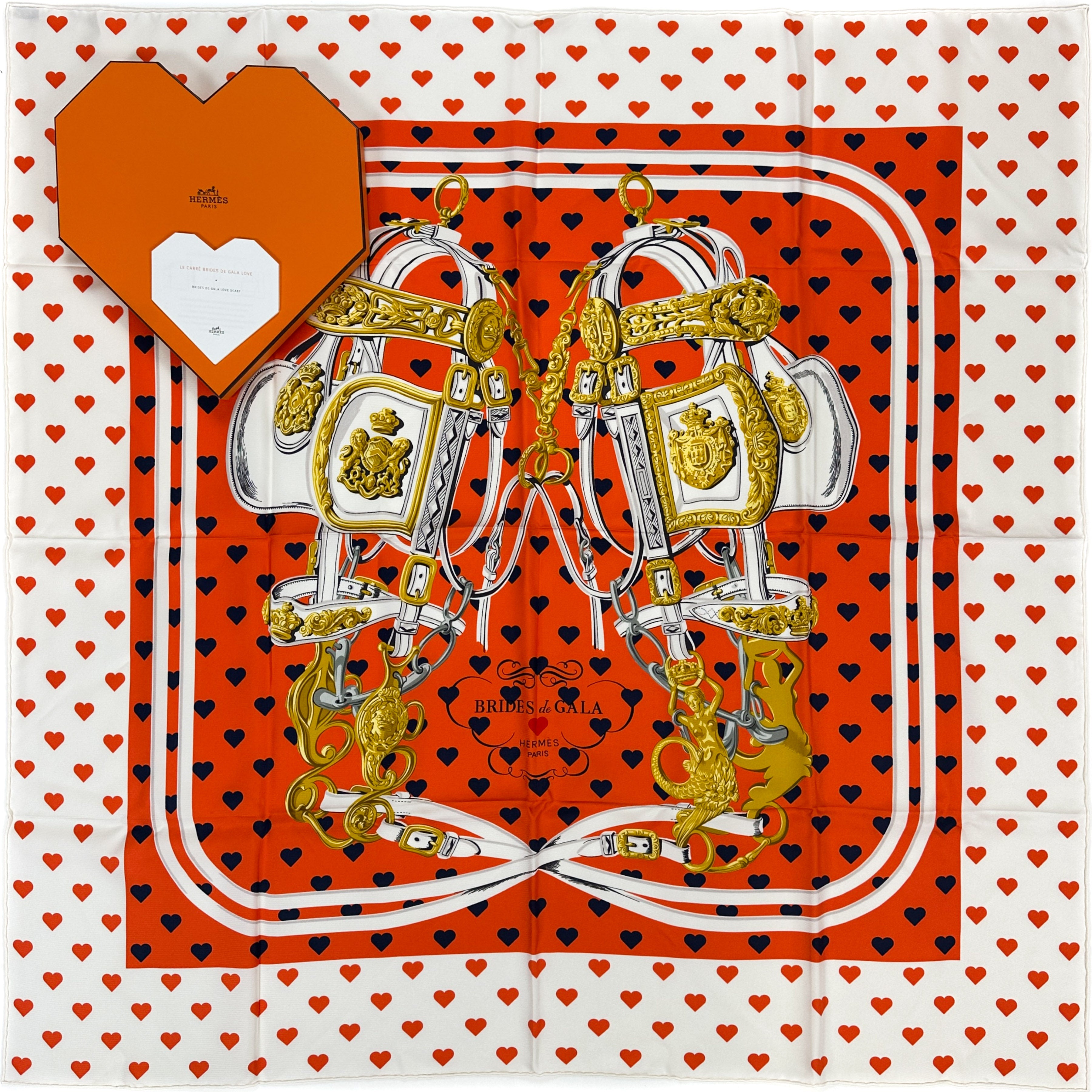 Hermès Brides de Gala Love 90