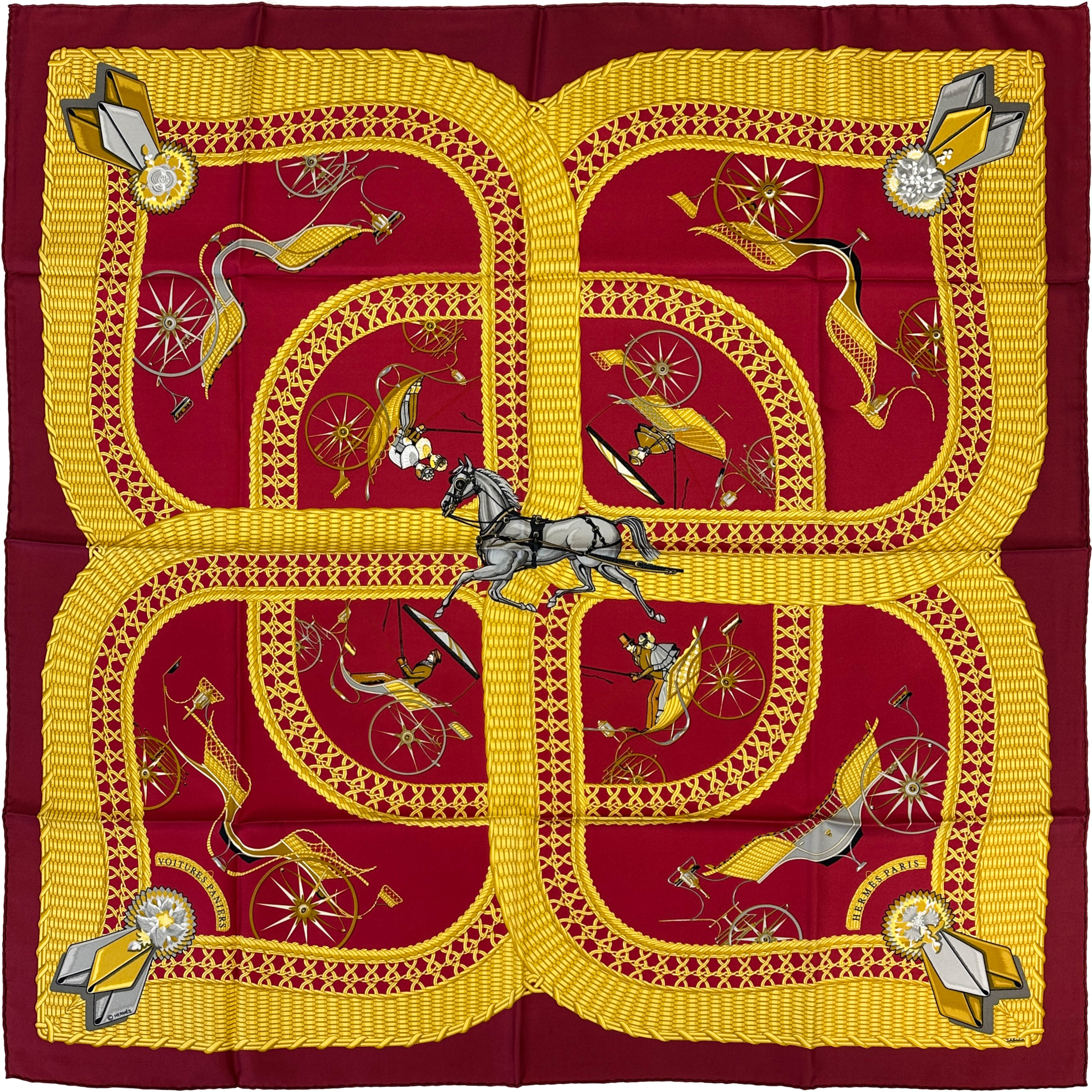 Hermès Voitures Paniers 90