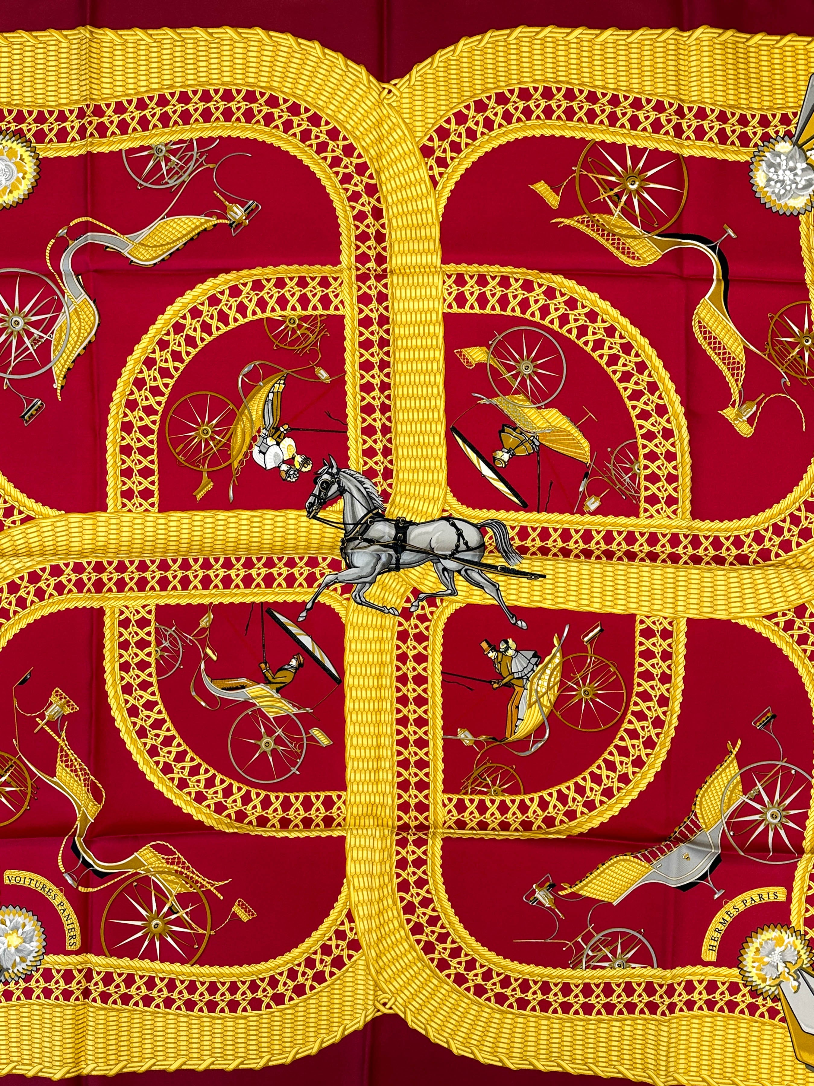 Hermès Voitures Paniers 90