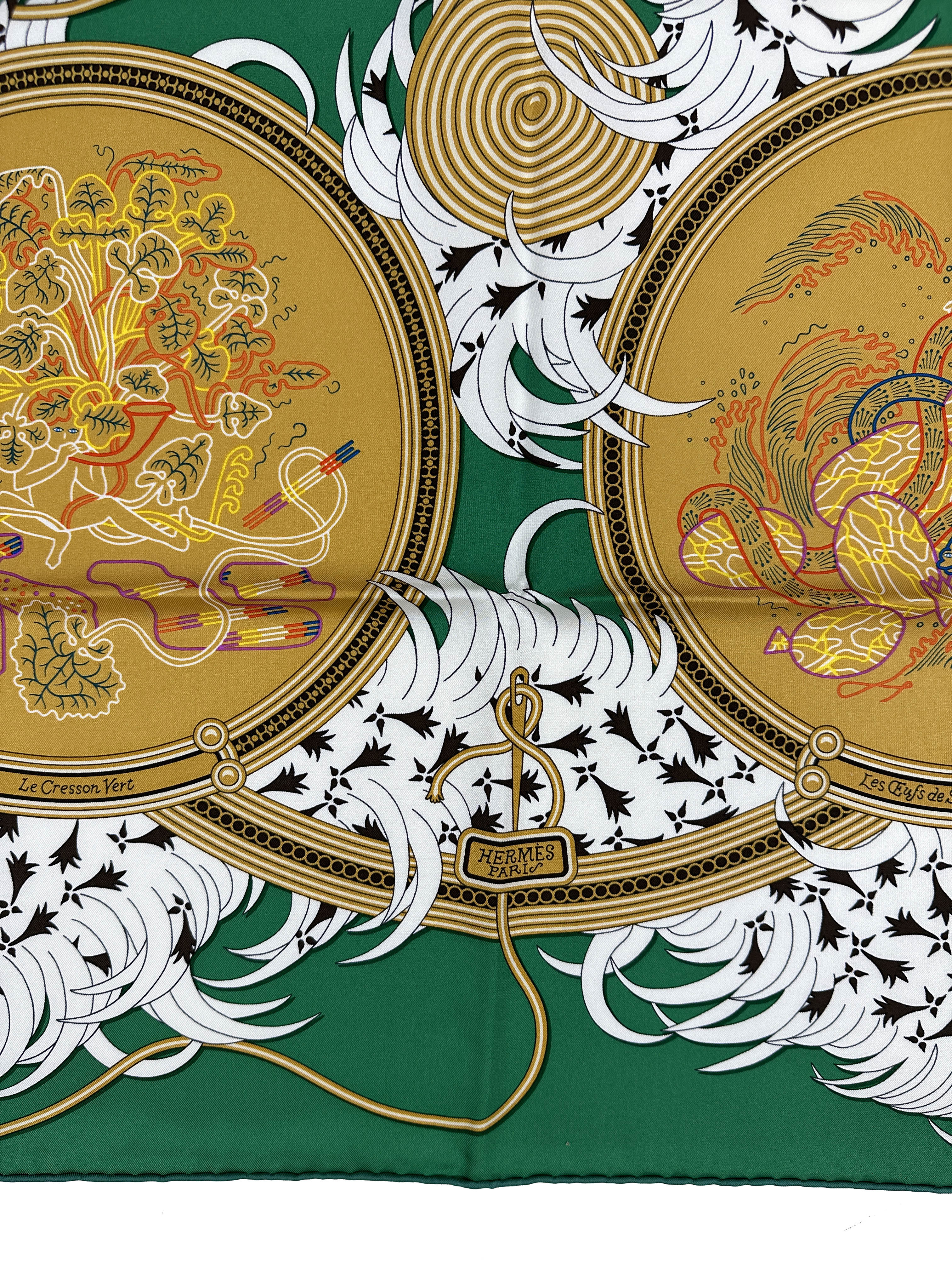 Hermès Legende Brodée 90