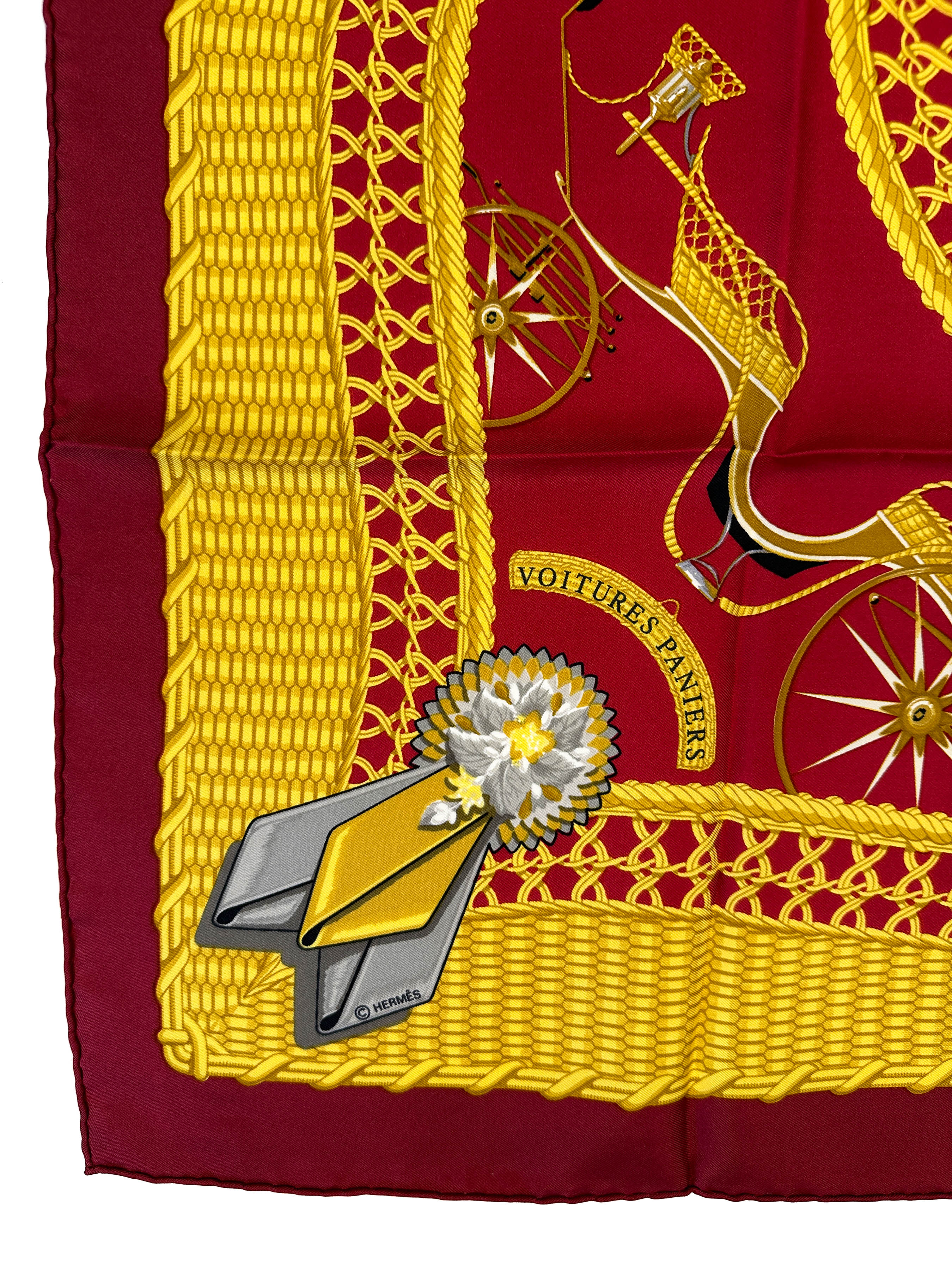 Hermès Voitures Paniers 90