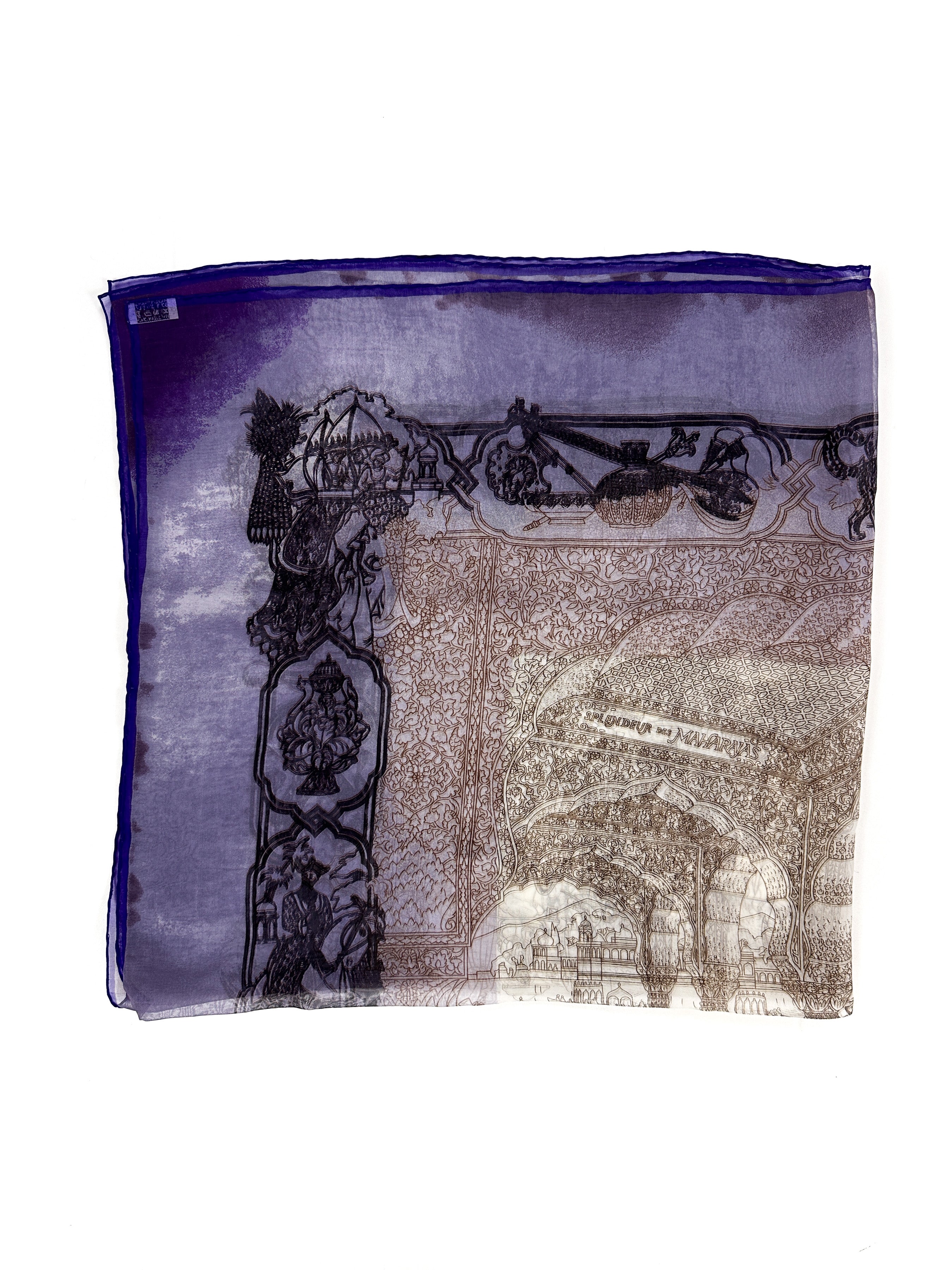 Hermès Splendeur des Maharajas Mousseline 90