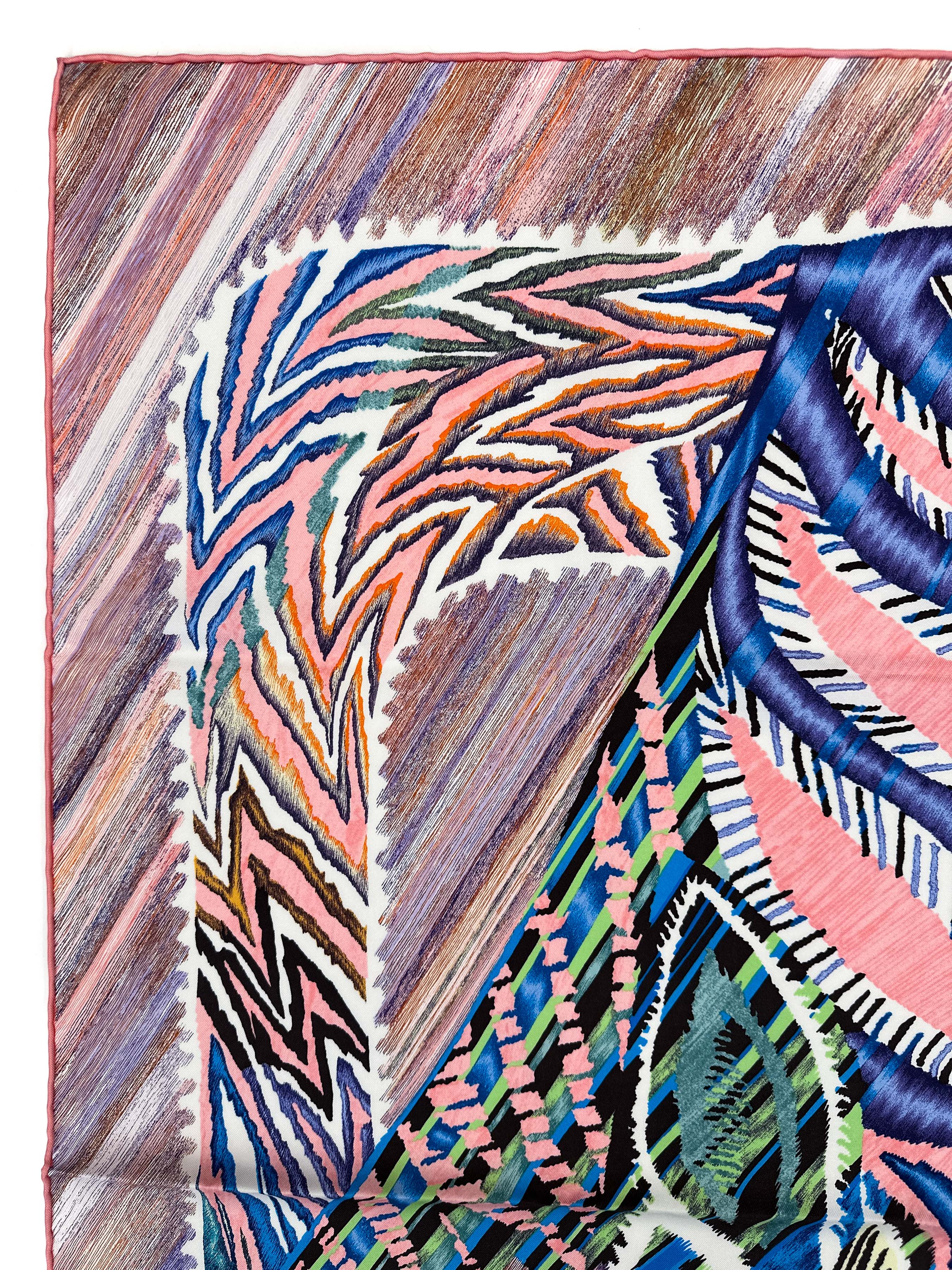 Hermès Le Chat Carre 90