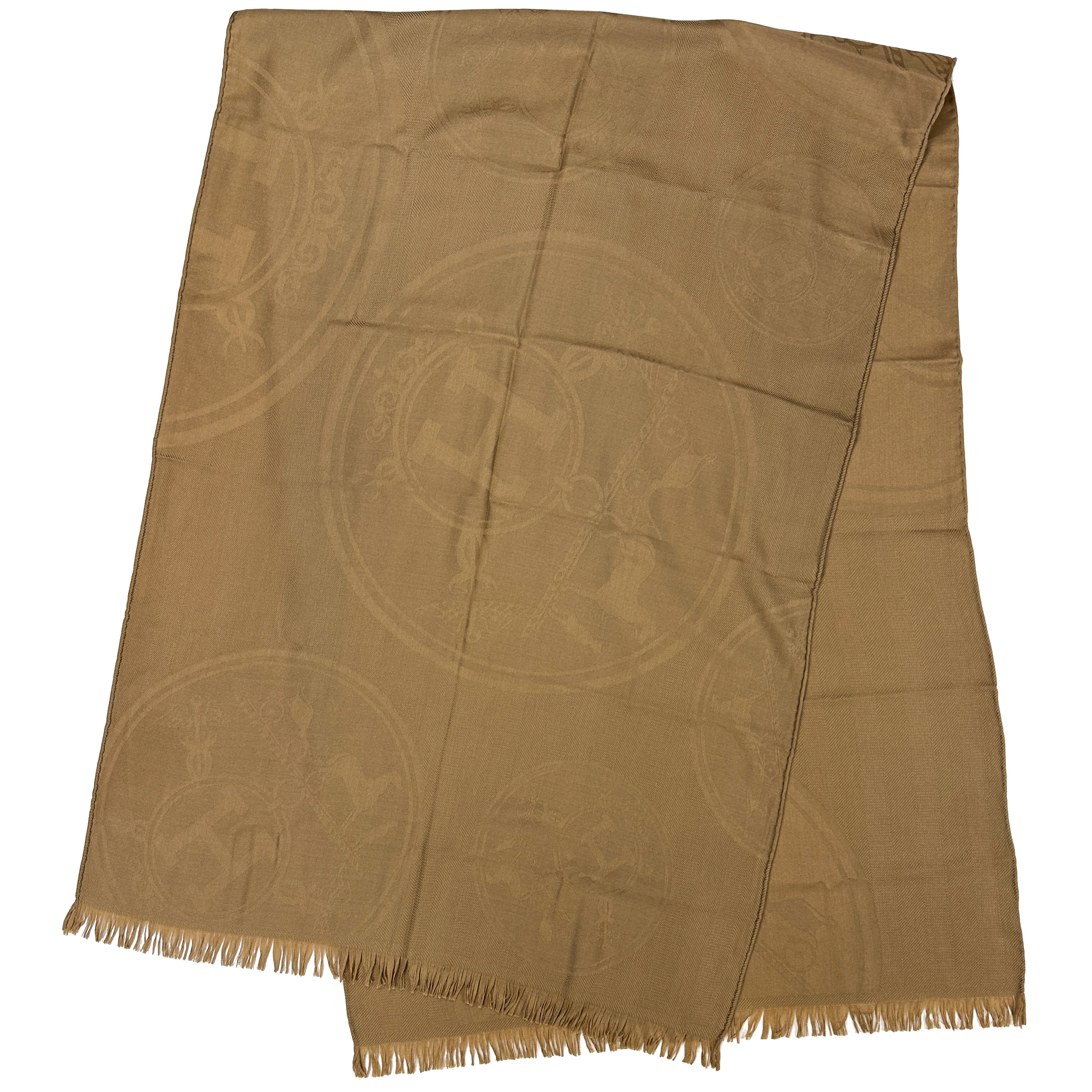 Hermès New Libris Cashmere Silk Stole