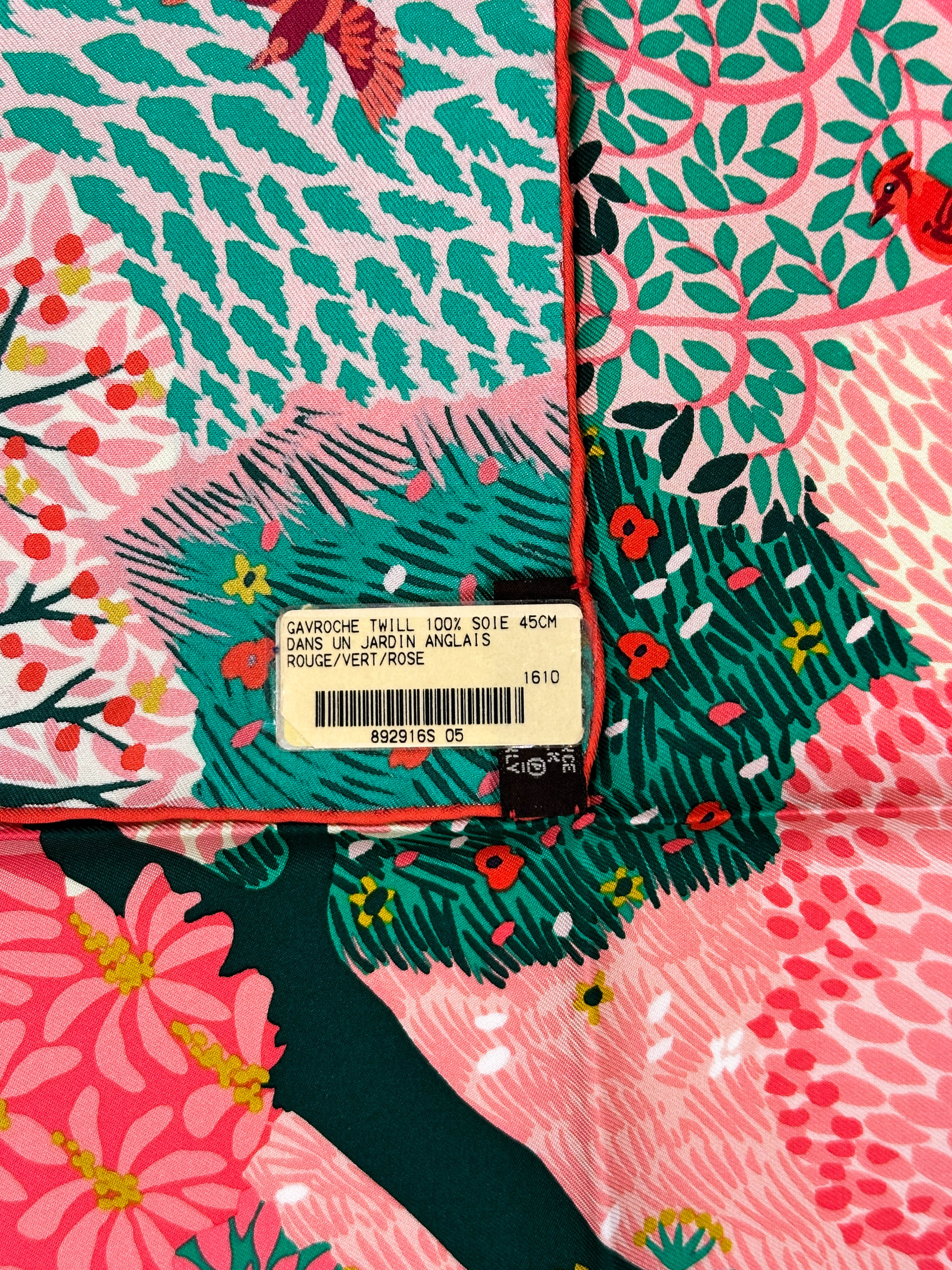 Hermès Dans un Jardin Anglais Detail 45