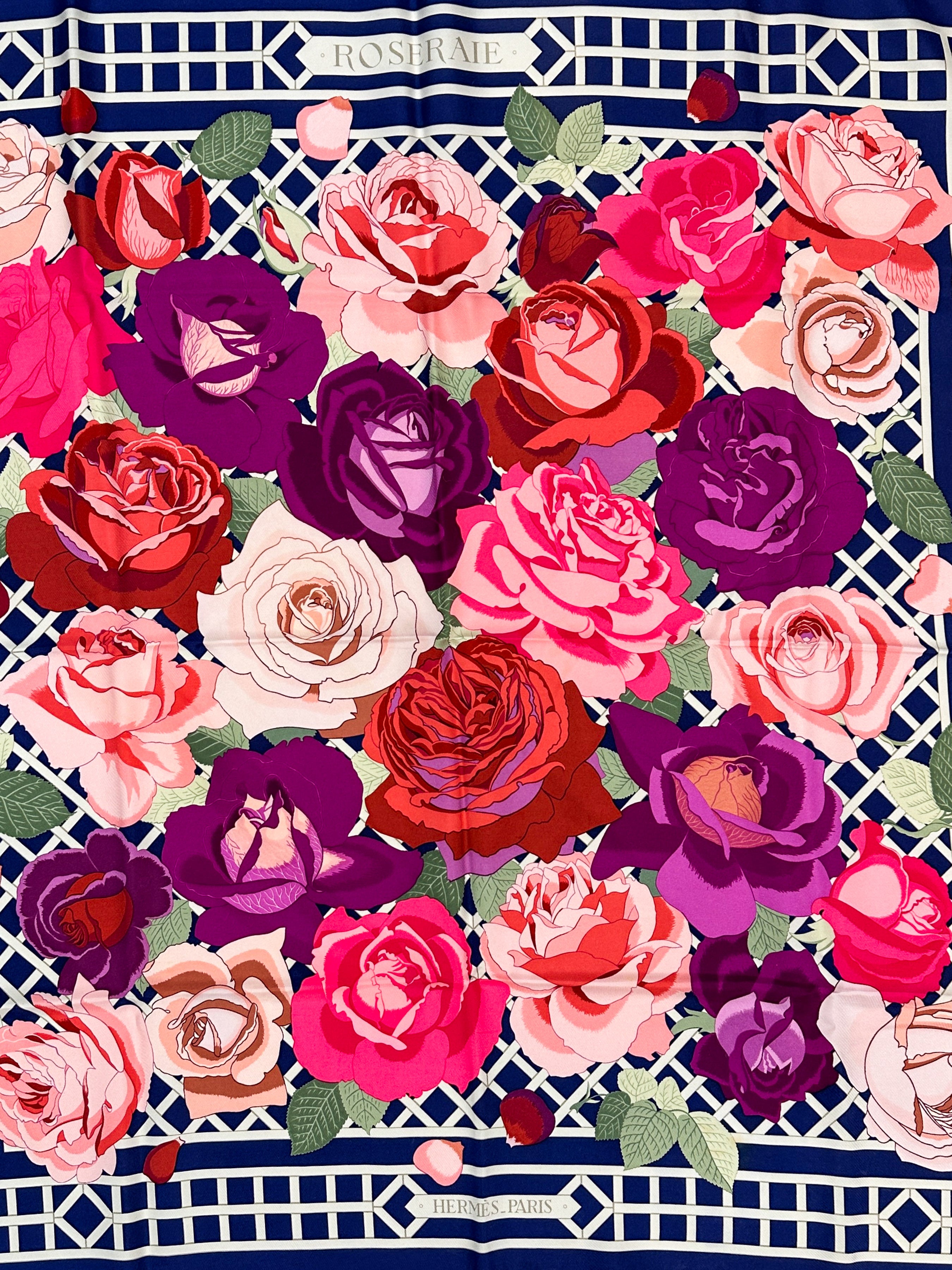 Hermès Roseraie 90