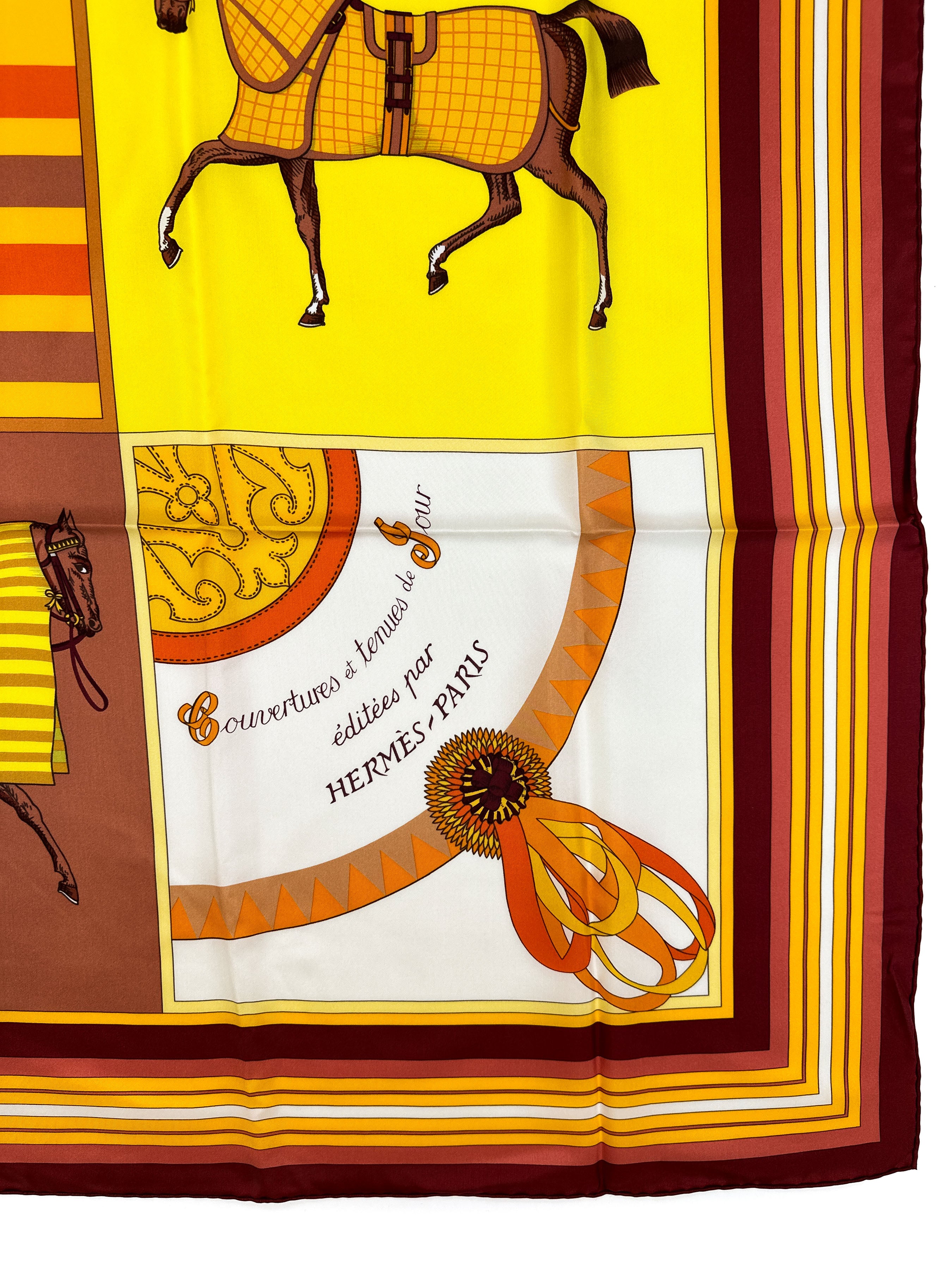 Hermès Couvertures Nouvelles Silk 140