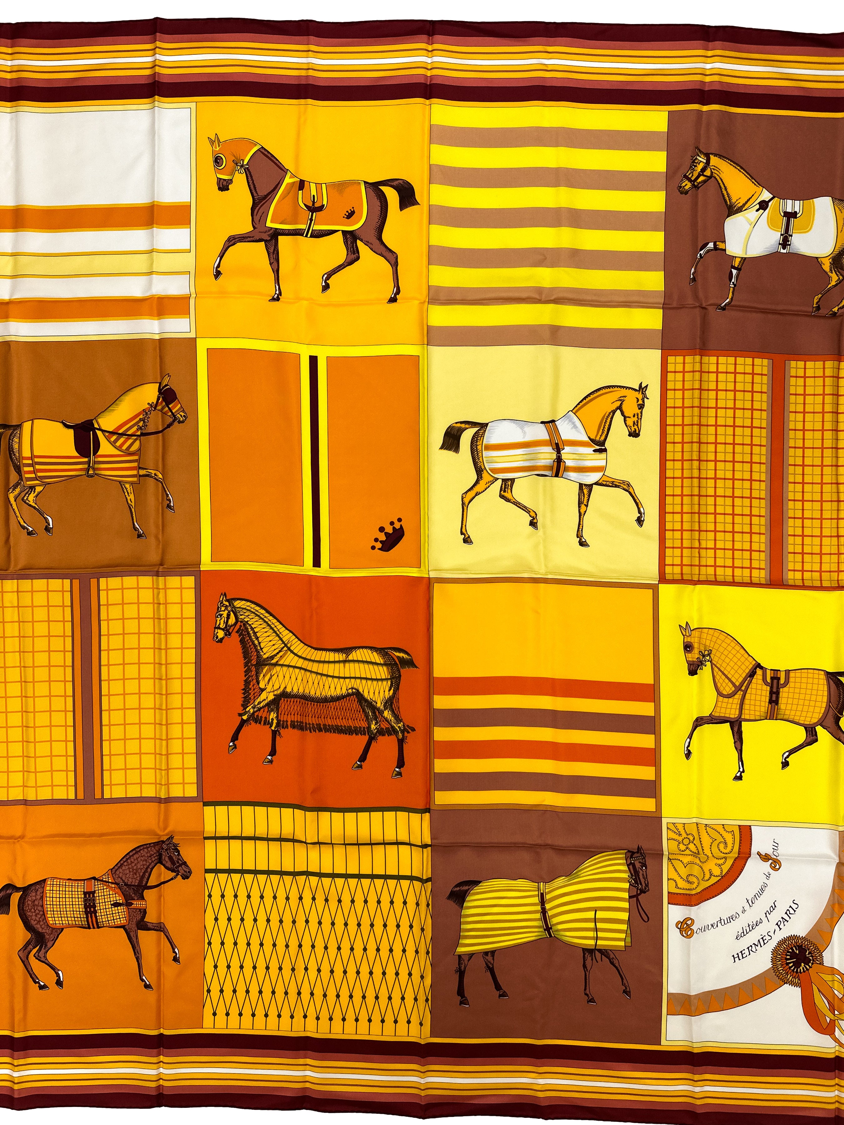 Hermès Couvertures Nouvelles Silk 140