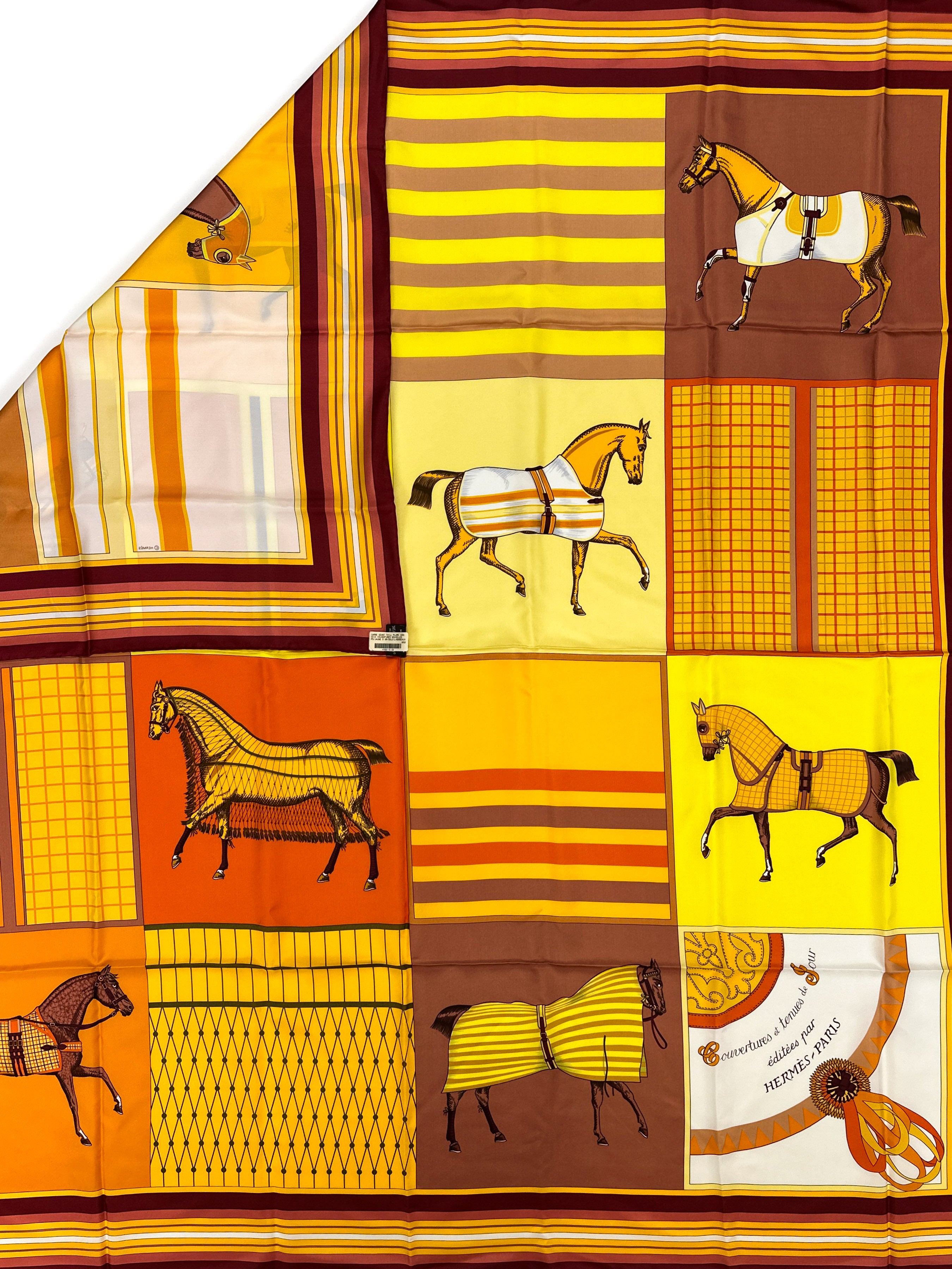 Hermès Couvertures Nouvelles Silk 140