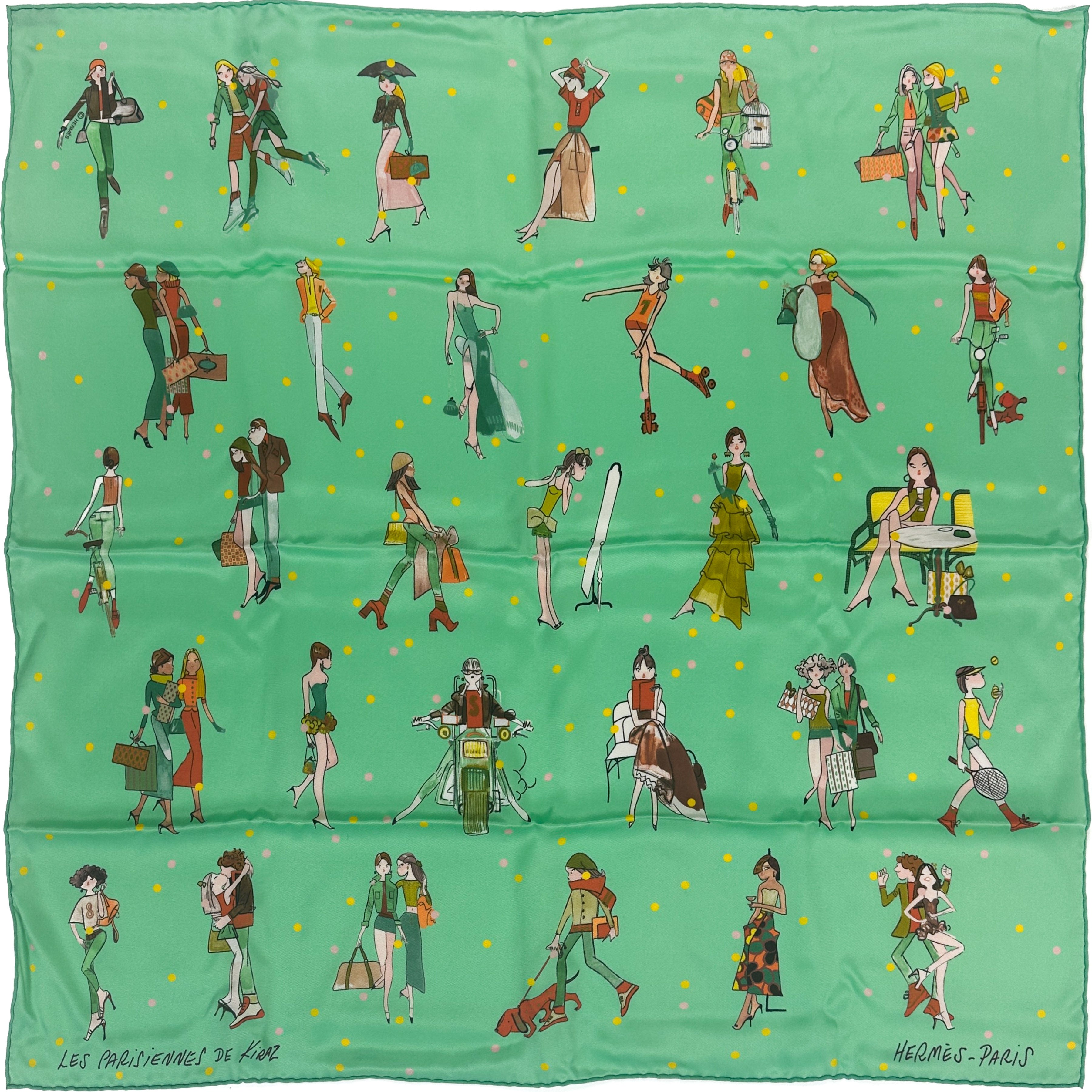Hermès Les Parisiennes de Kiraz 70