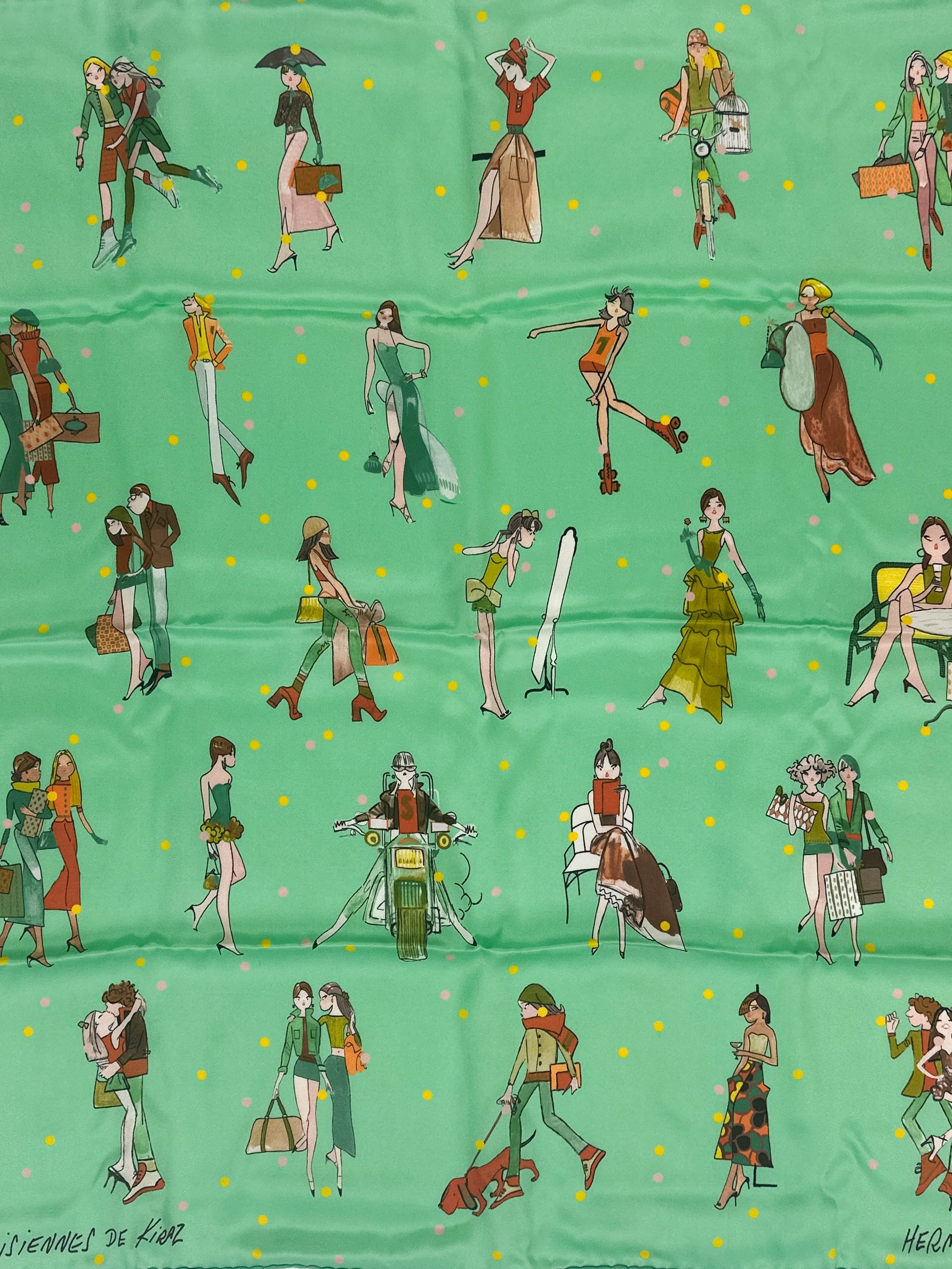 Hermès Les Parisiennes de Kiraz 70