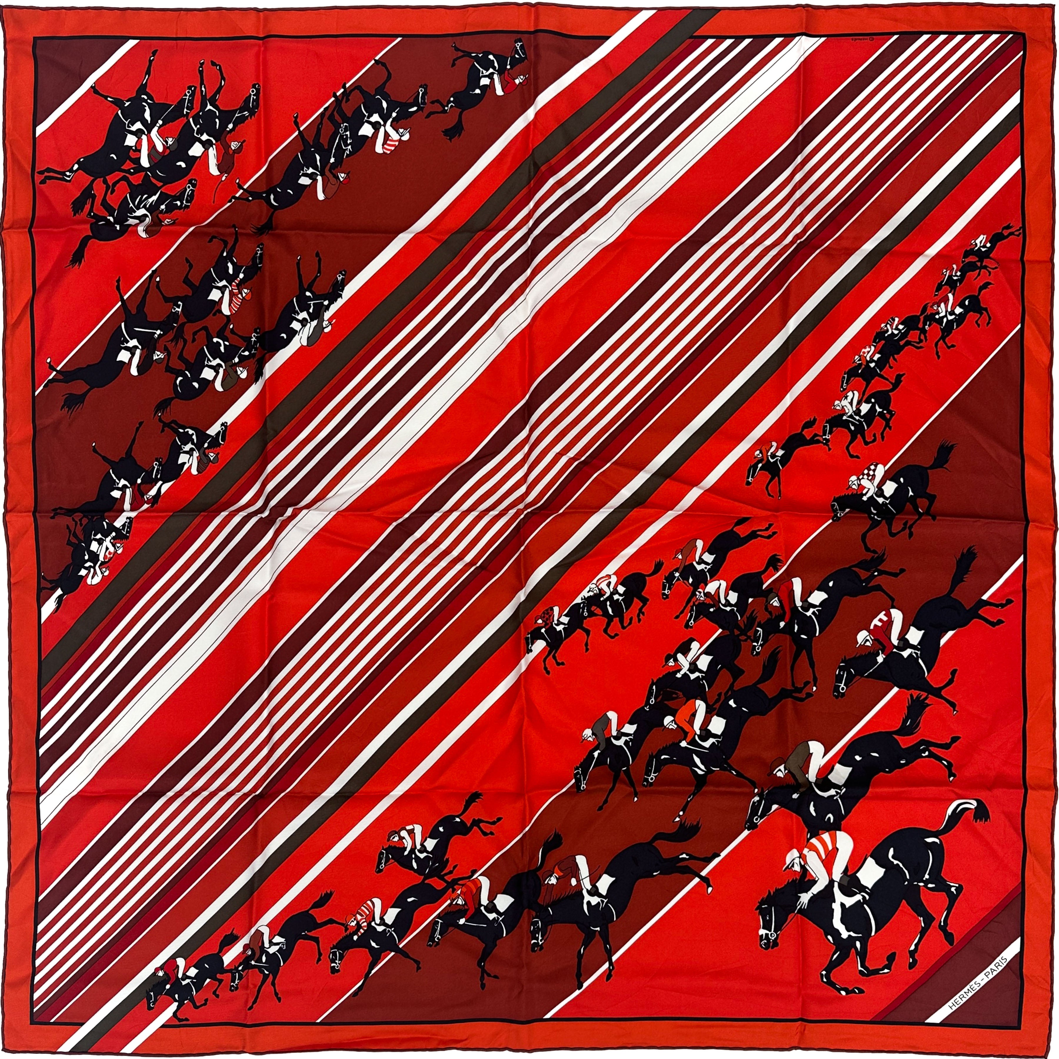 Hermès Les Courses 90