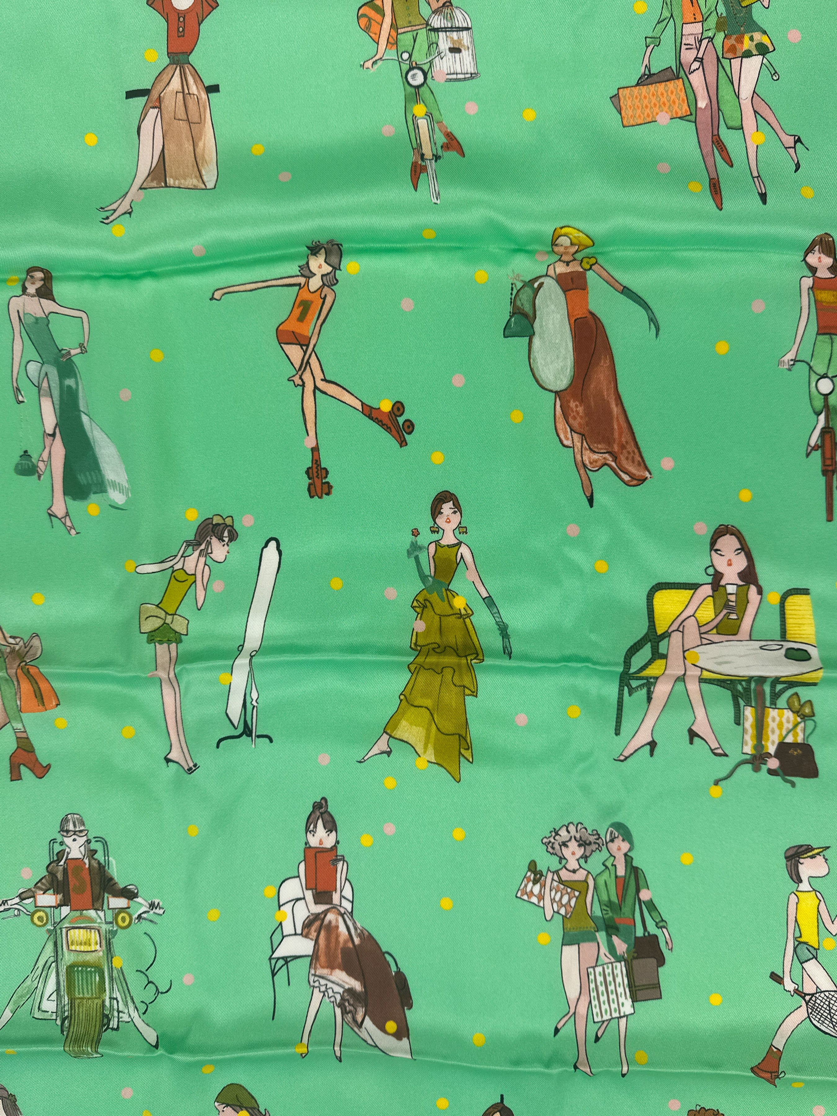 Hermès Les Parisiennes de Kiraz 70