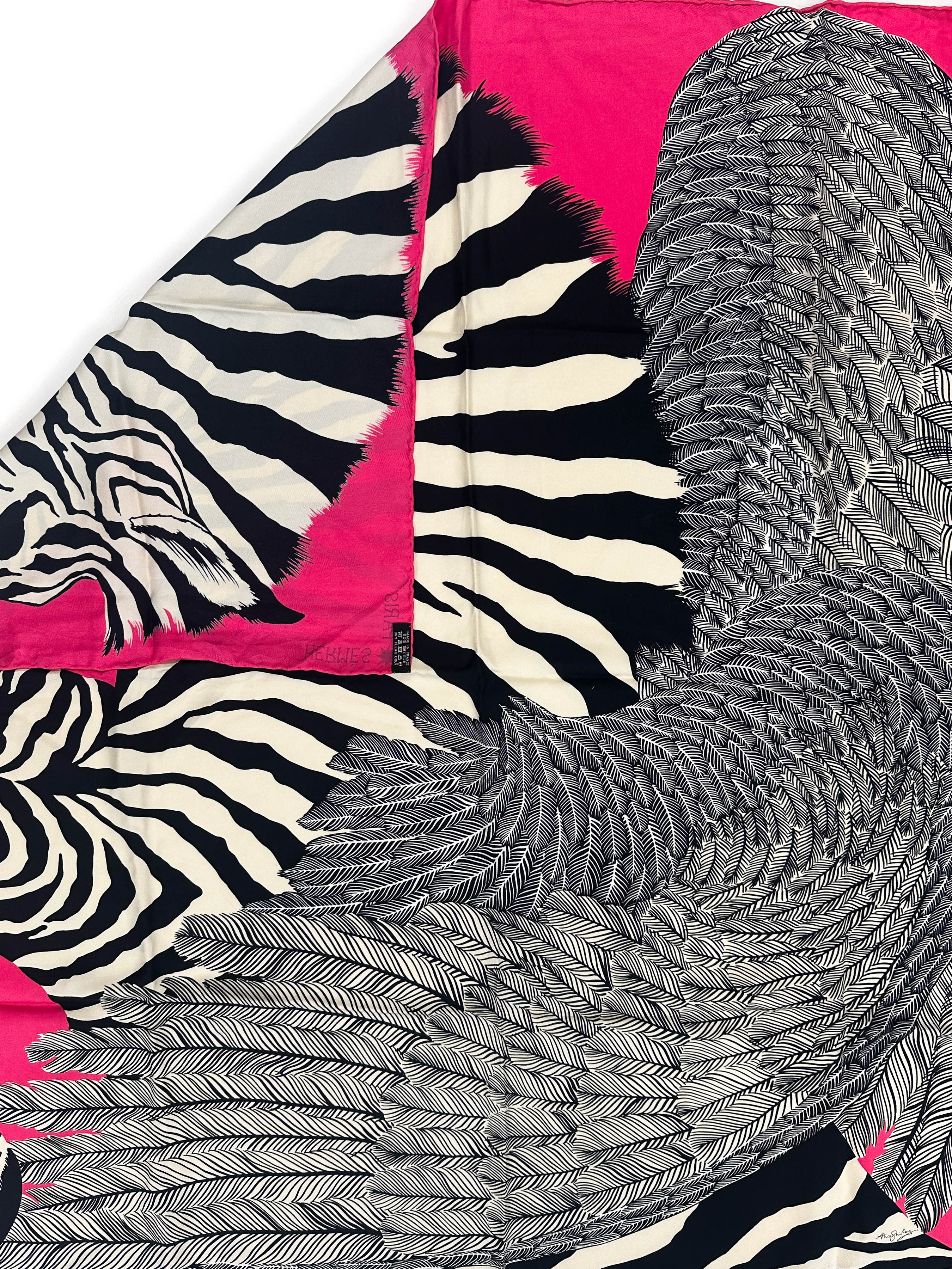 Hermès Zebra Pegasus 90