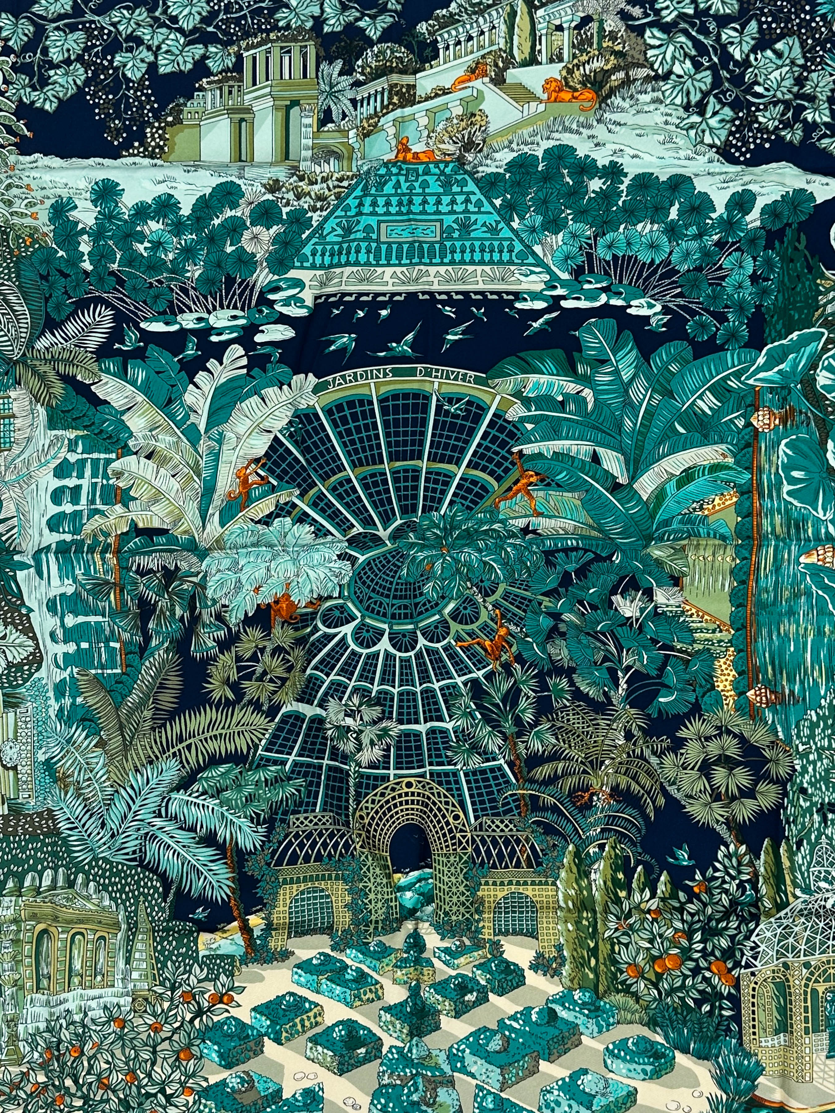 Hermès Jardins d'Hiver 90