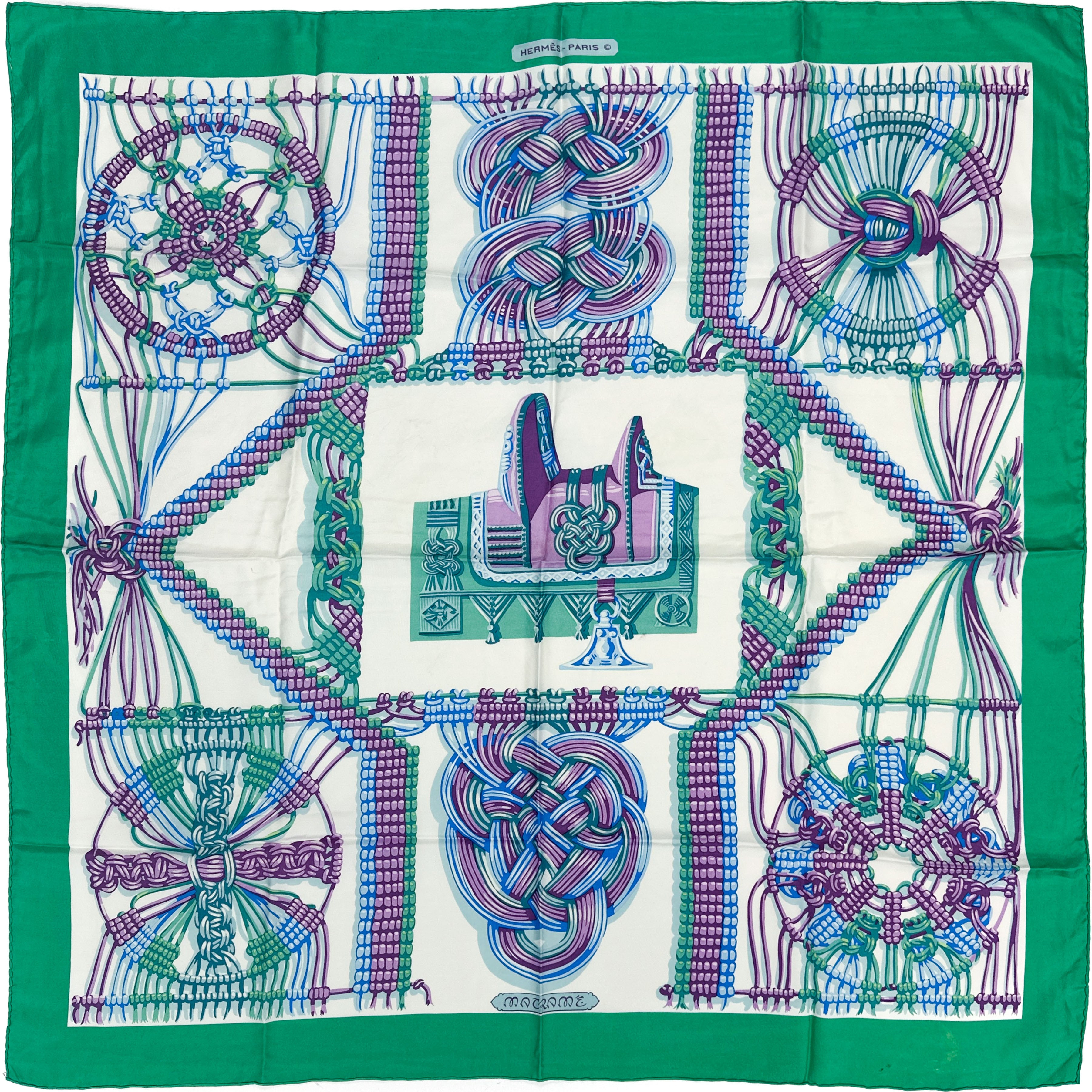 Hermès Macramé 90