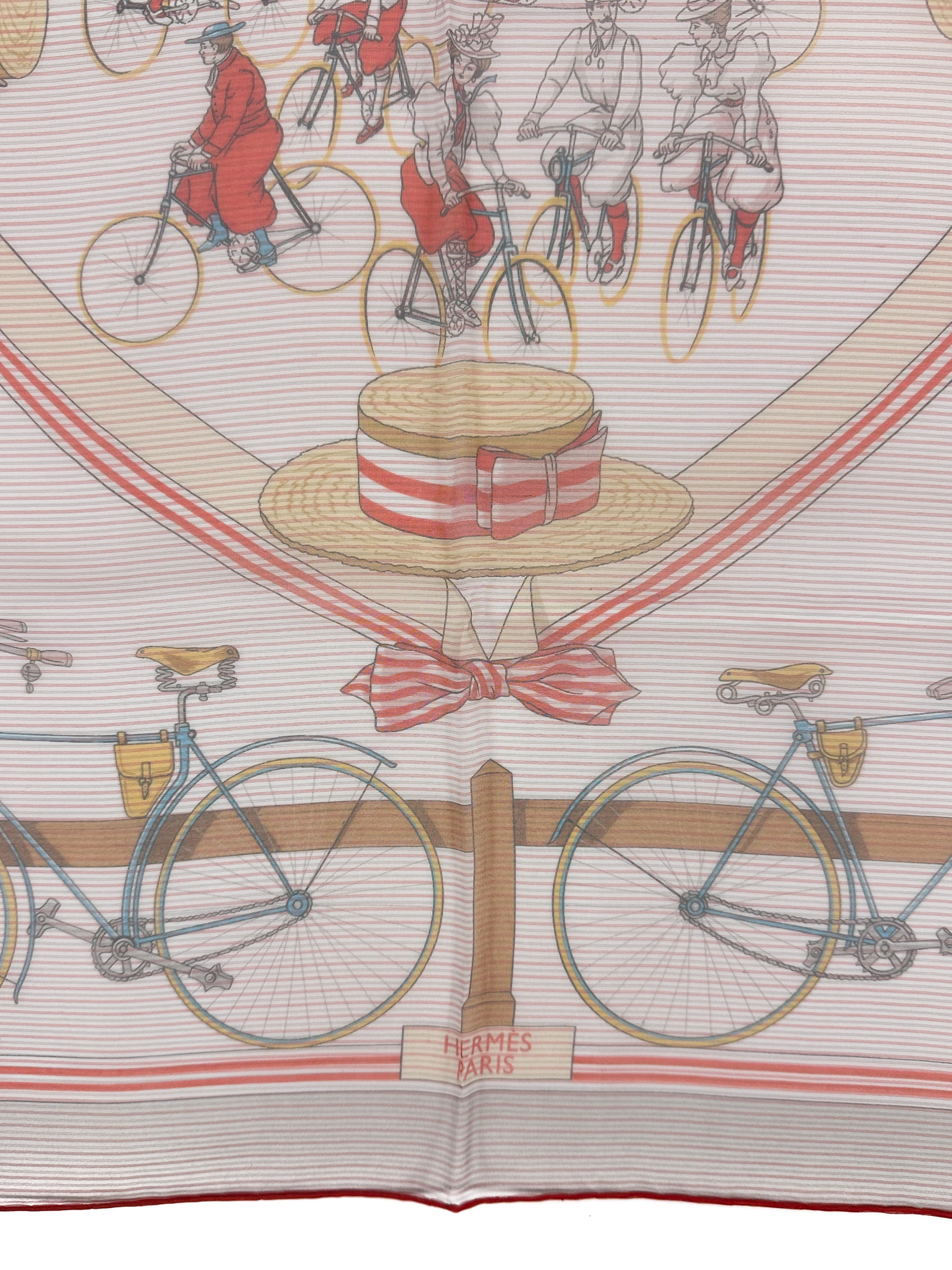 Hermès Les Bécanes Mousseline 70
