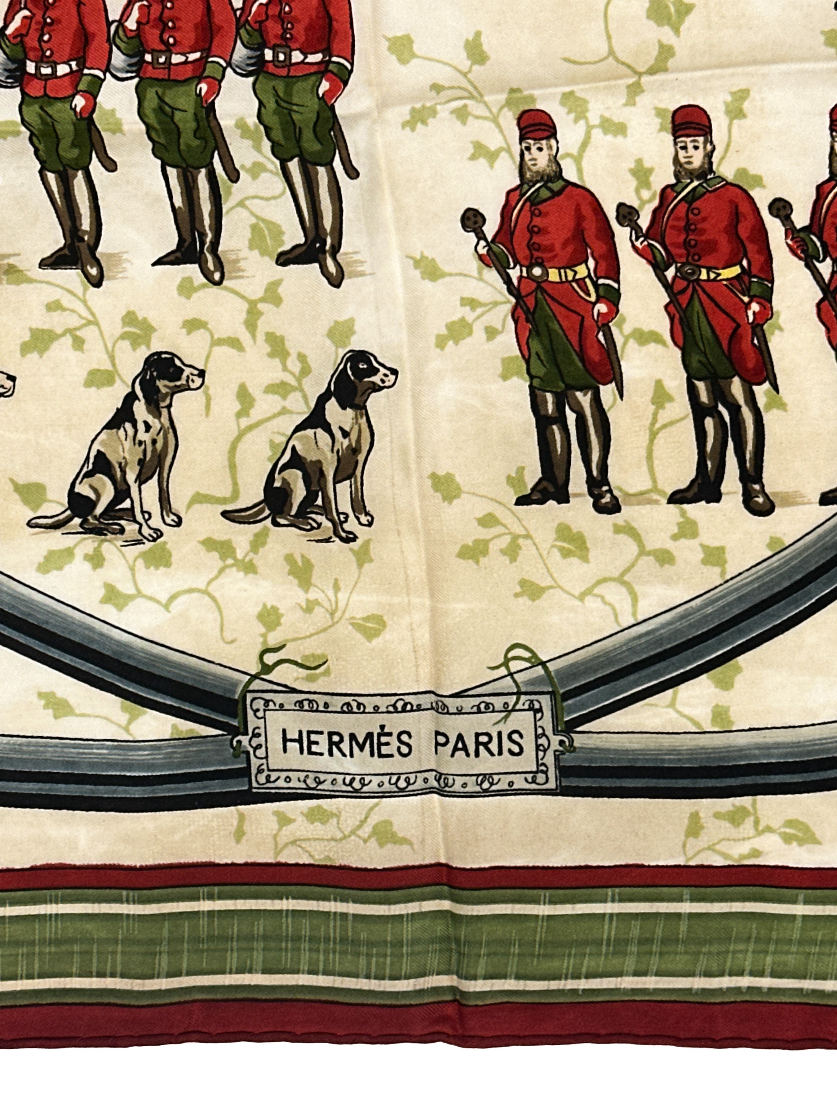 Hermès Sonneurs de Trompe 90