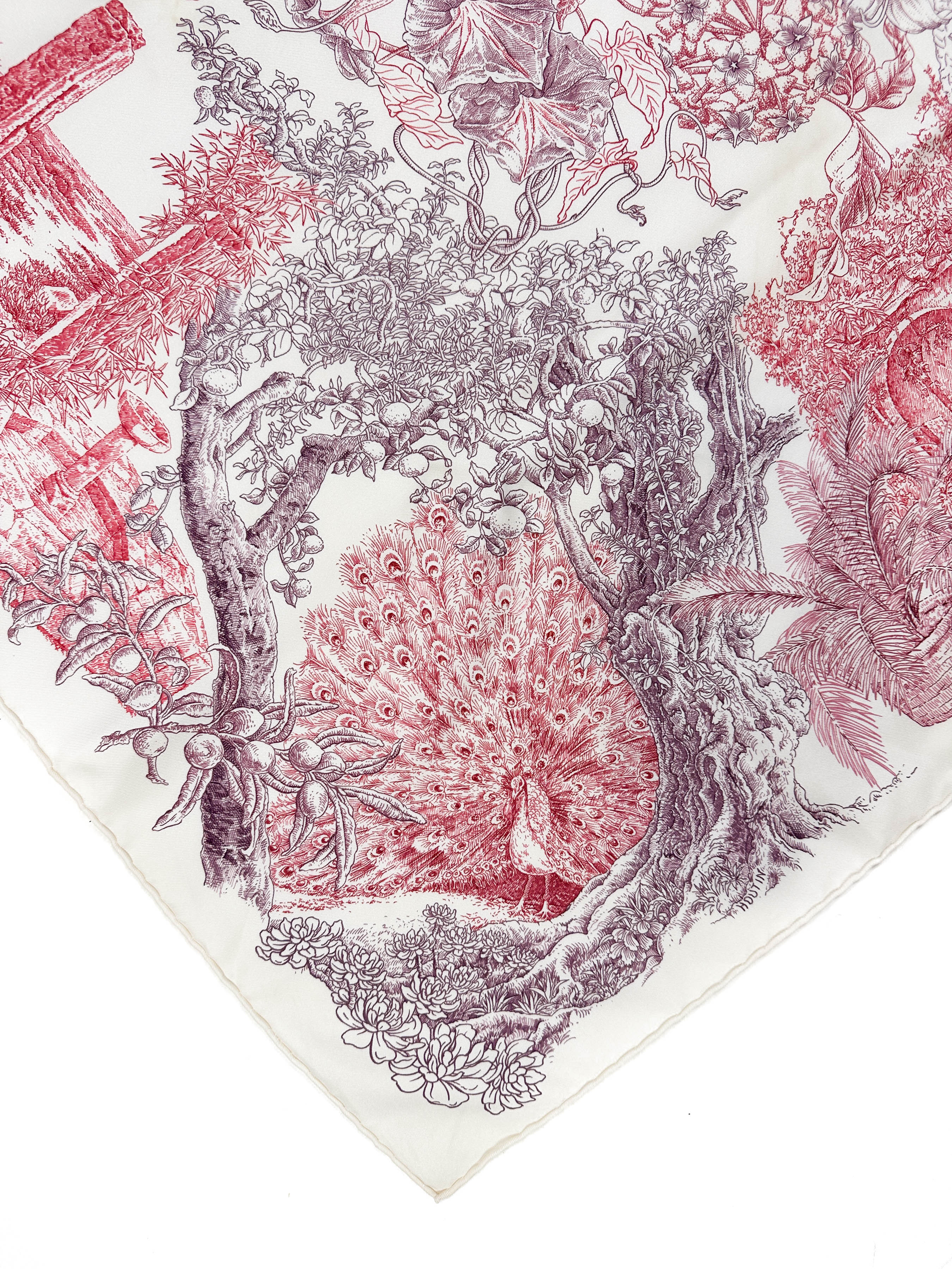 Hermès Le Jardin de Leïla 90