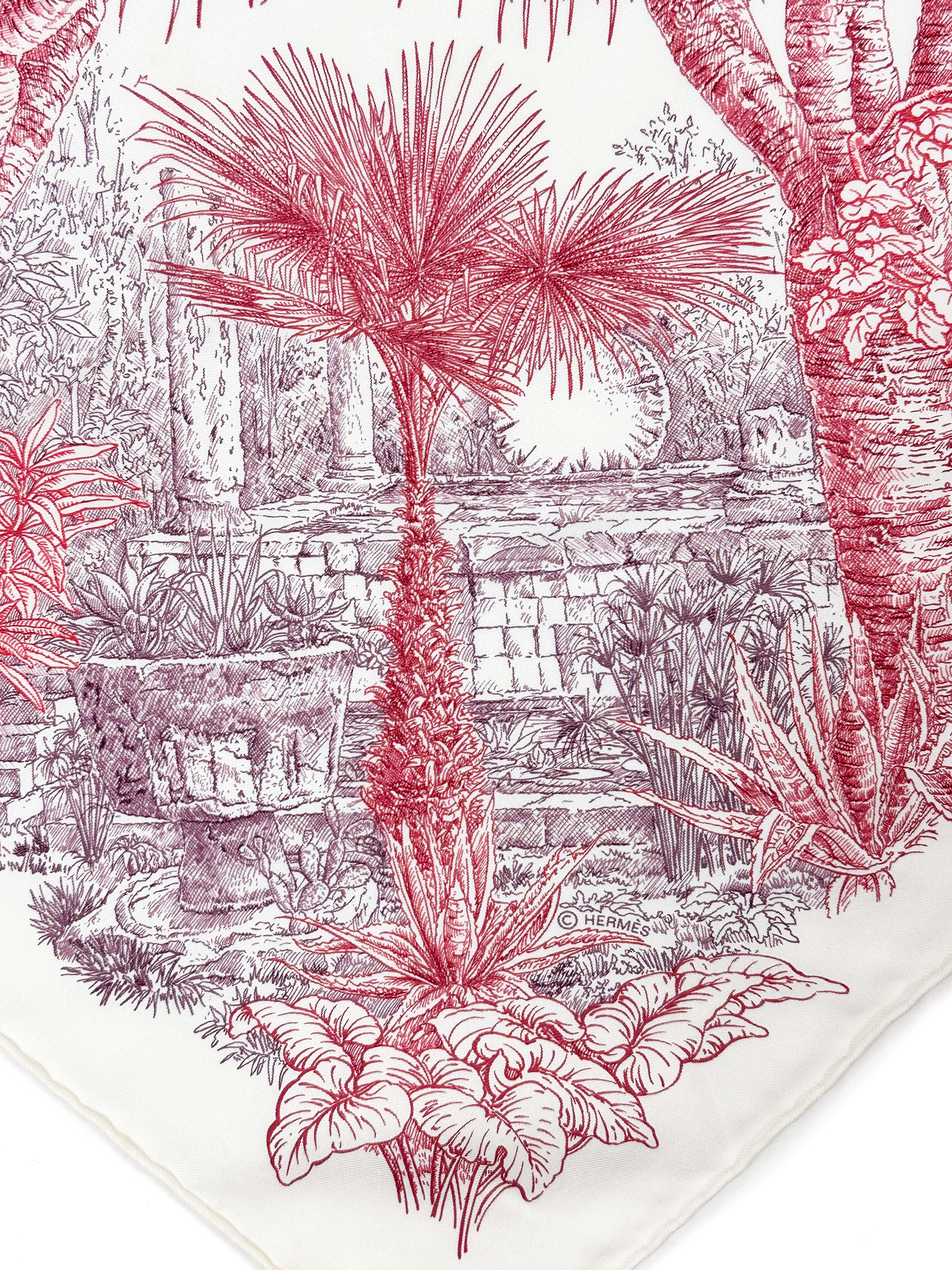 Hermès Le Jardin de Leïla 90