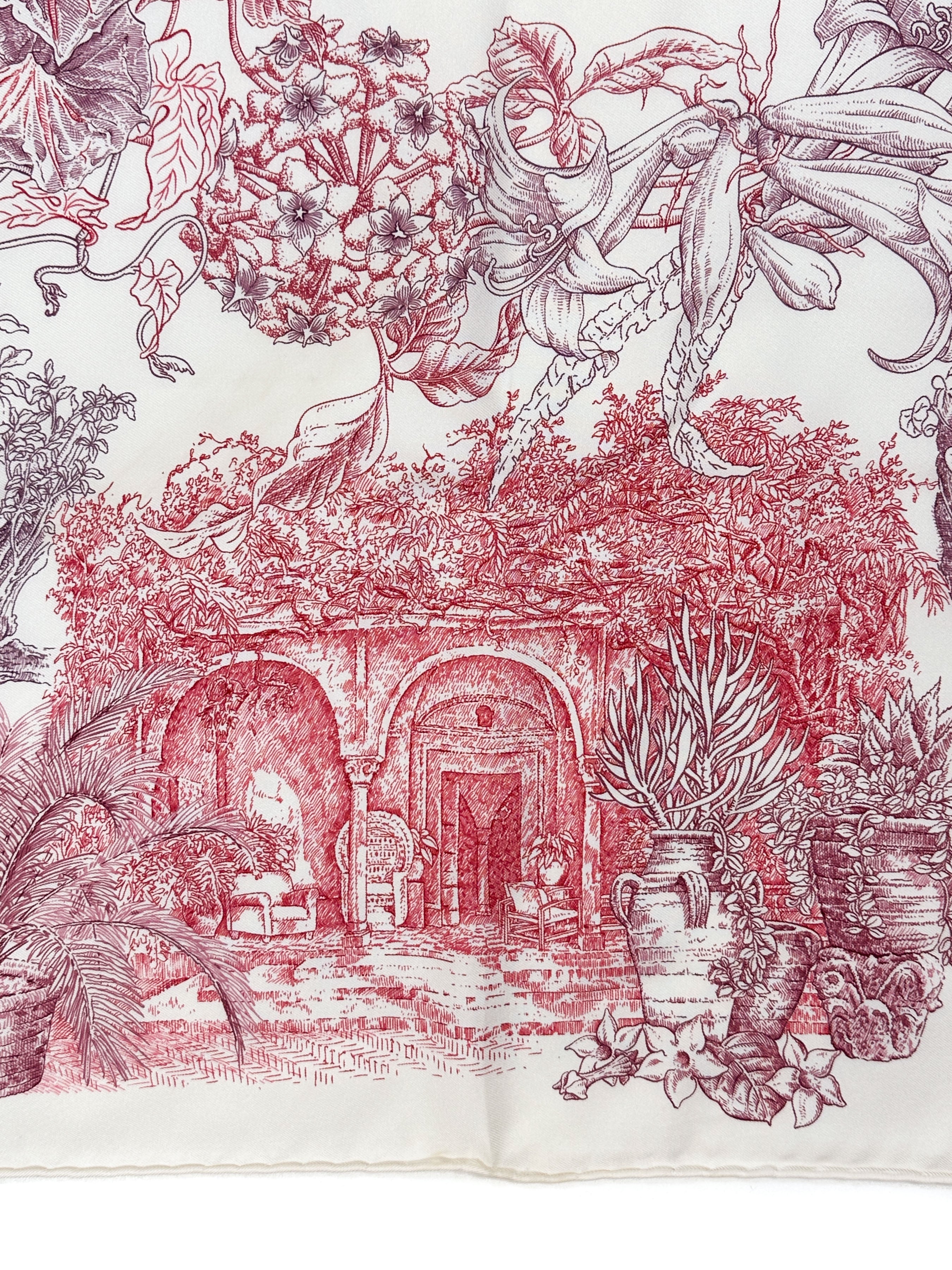 Hermès Le Jardin de Leïla 90