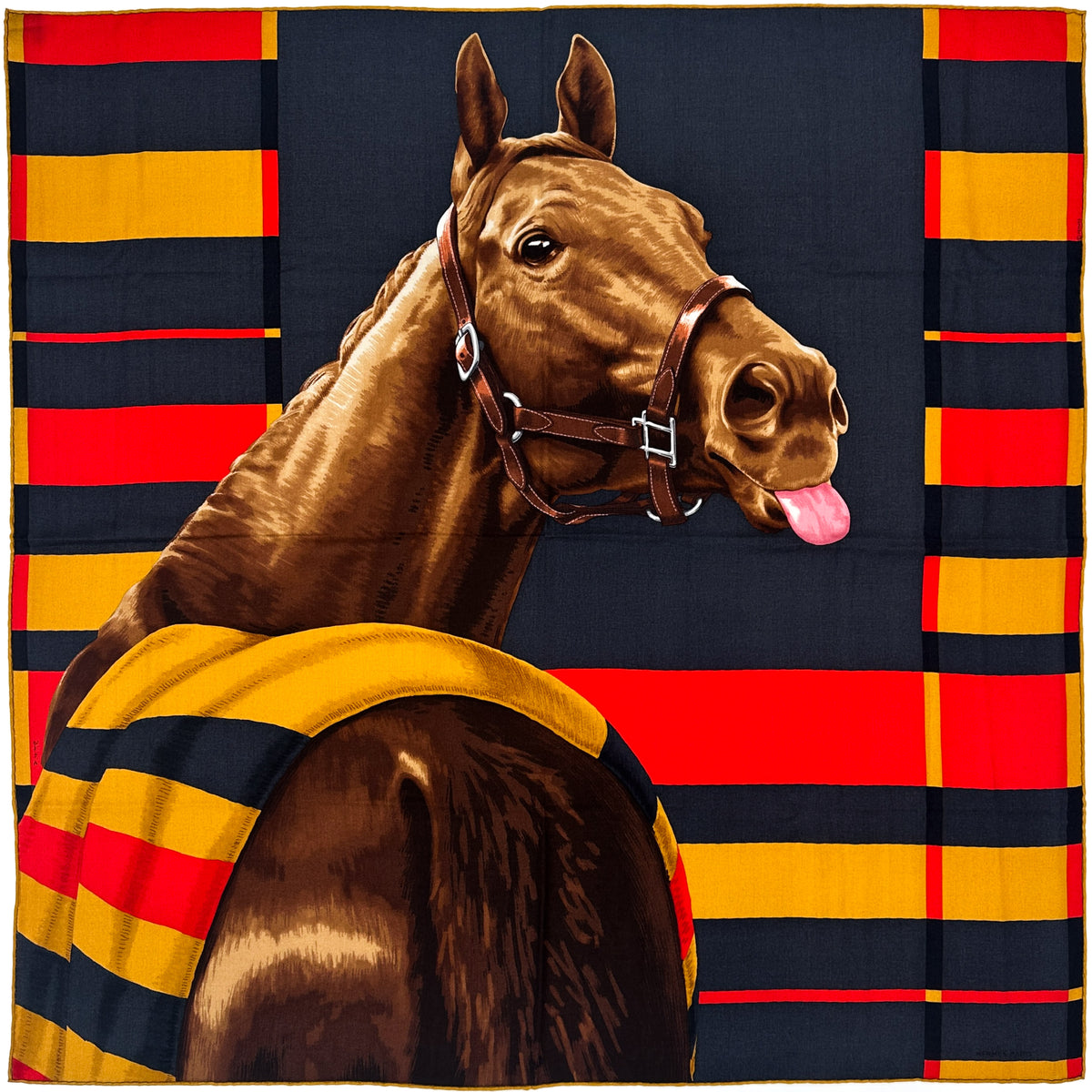 Hermès Rocabar de Rire Cashmere Silk 100