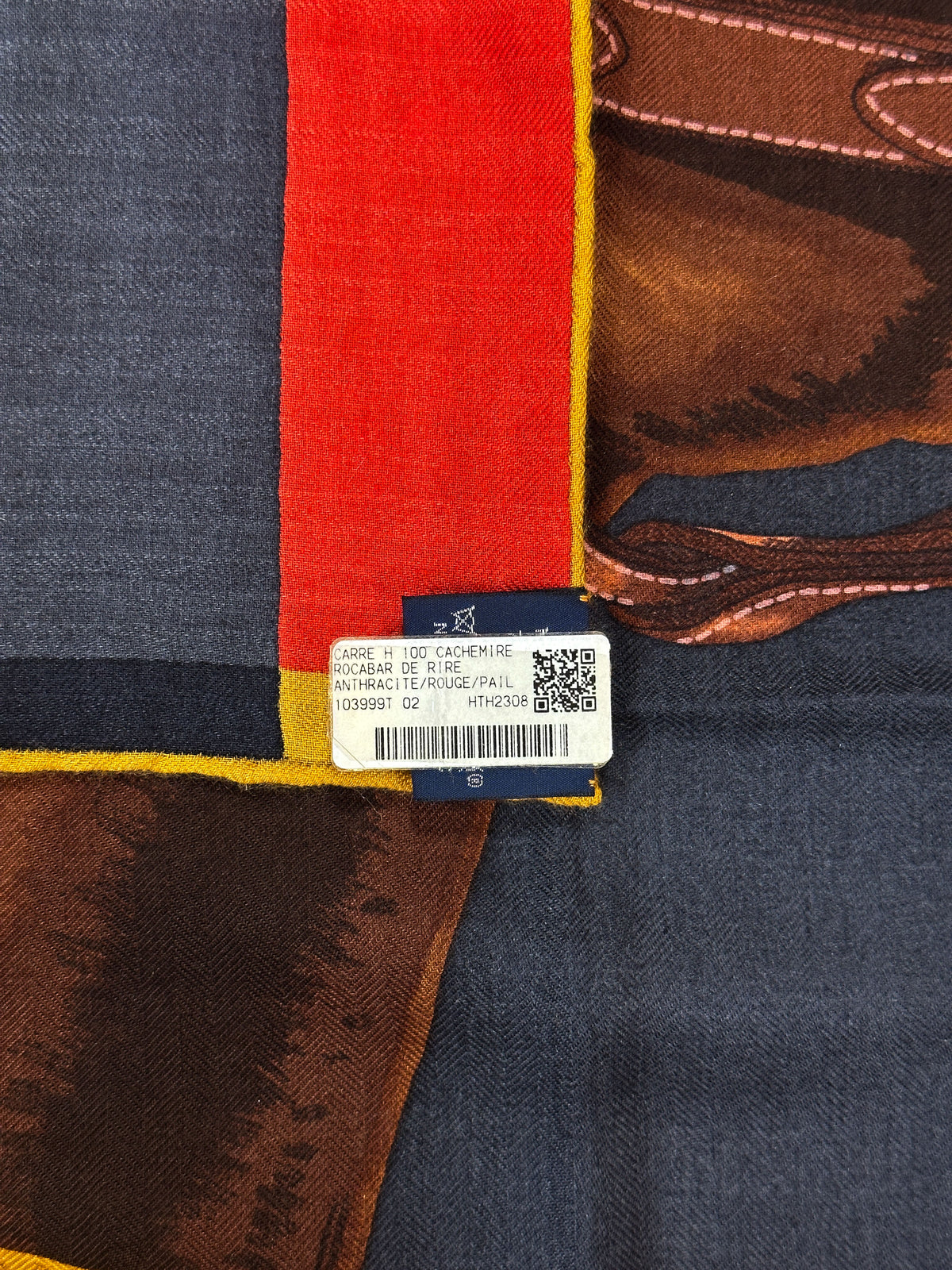 Hermès Rocabar de Rire Cashmere Silk 100