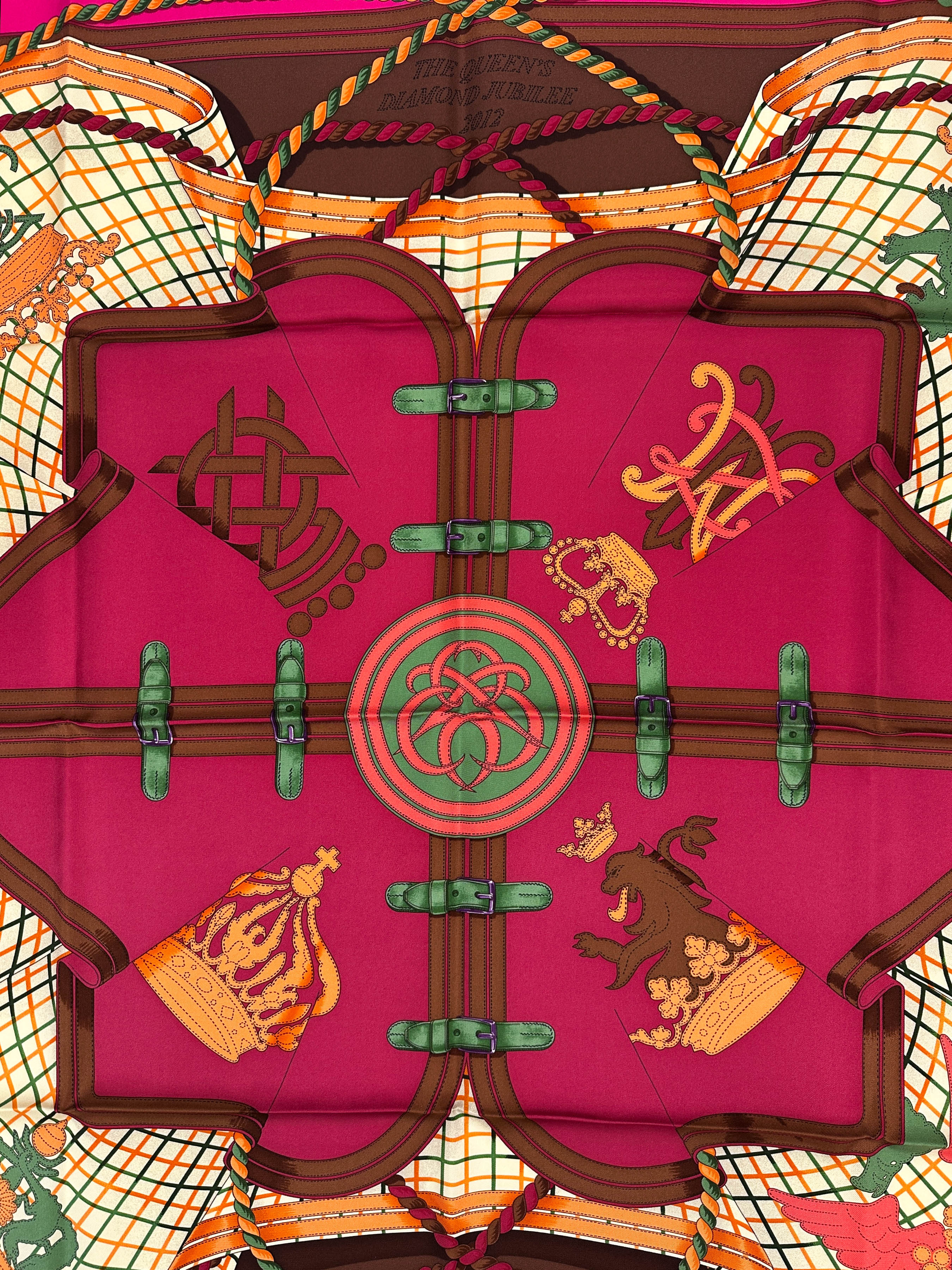 Hermès Special Edition 2012 The Queens Diamond Jubilee Grand Tenue 90