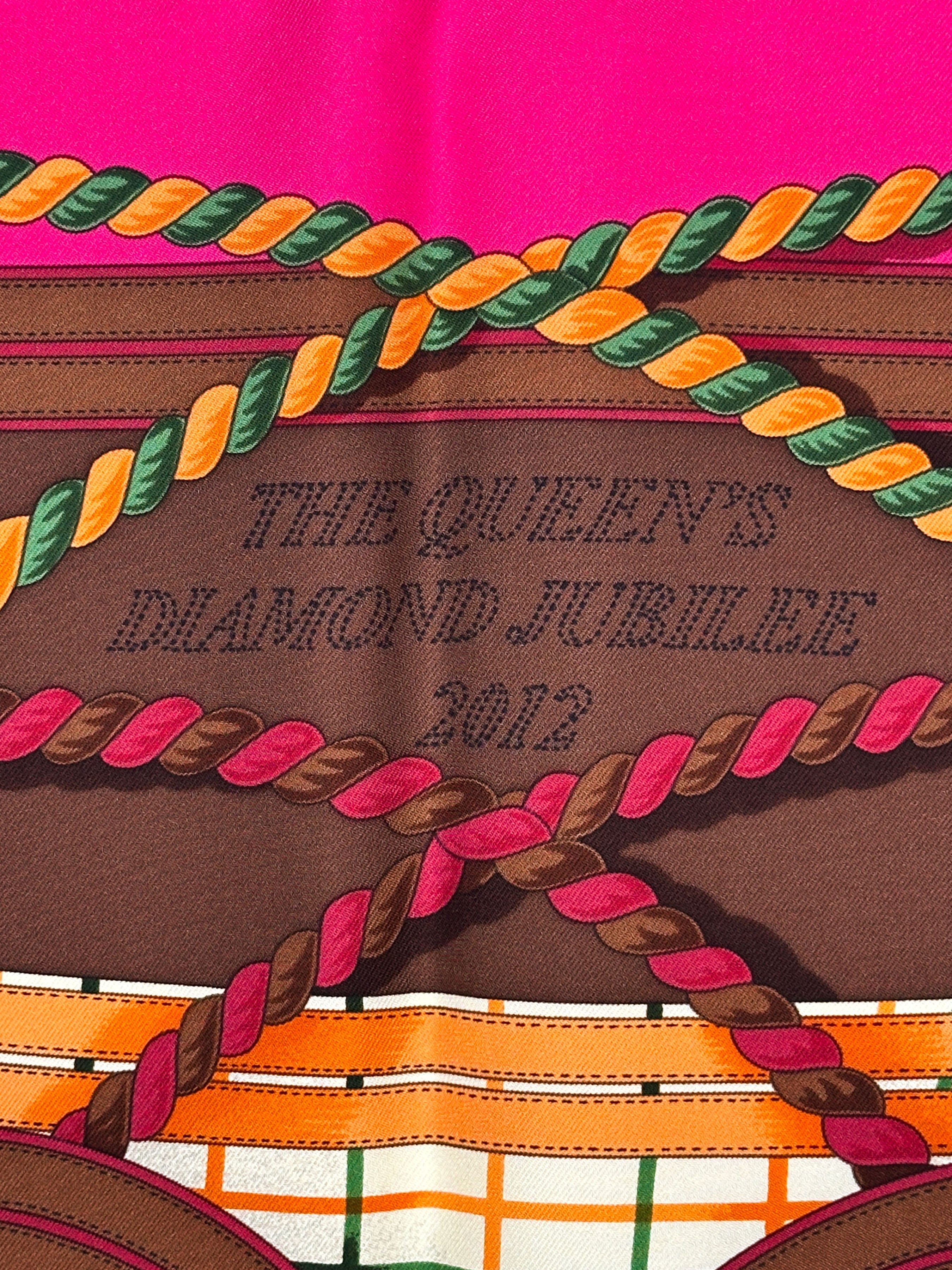 Hermès Special Edition 2012 The Queens Diamond Jubilee Grand Tenue 90