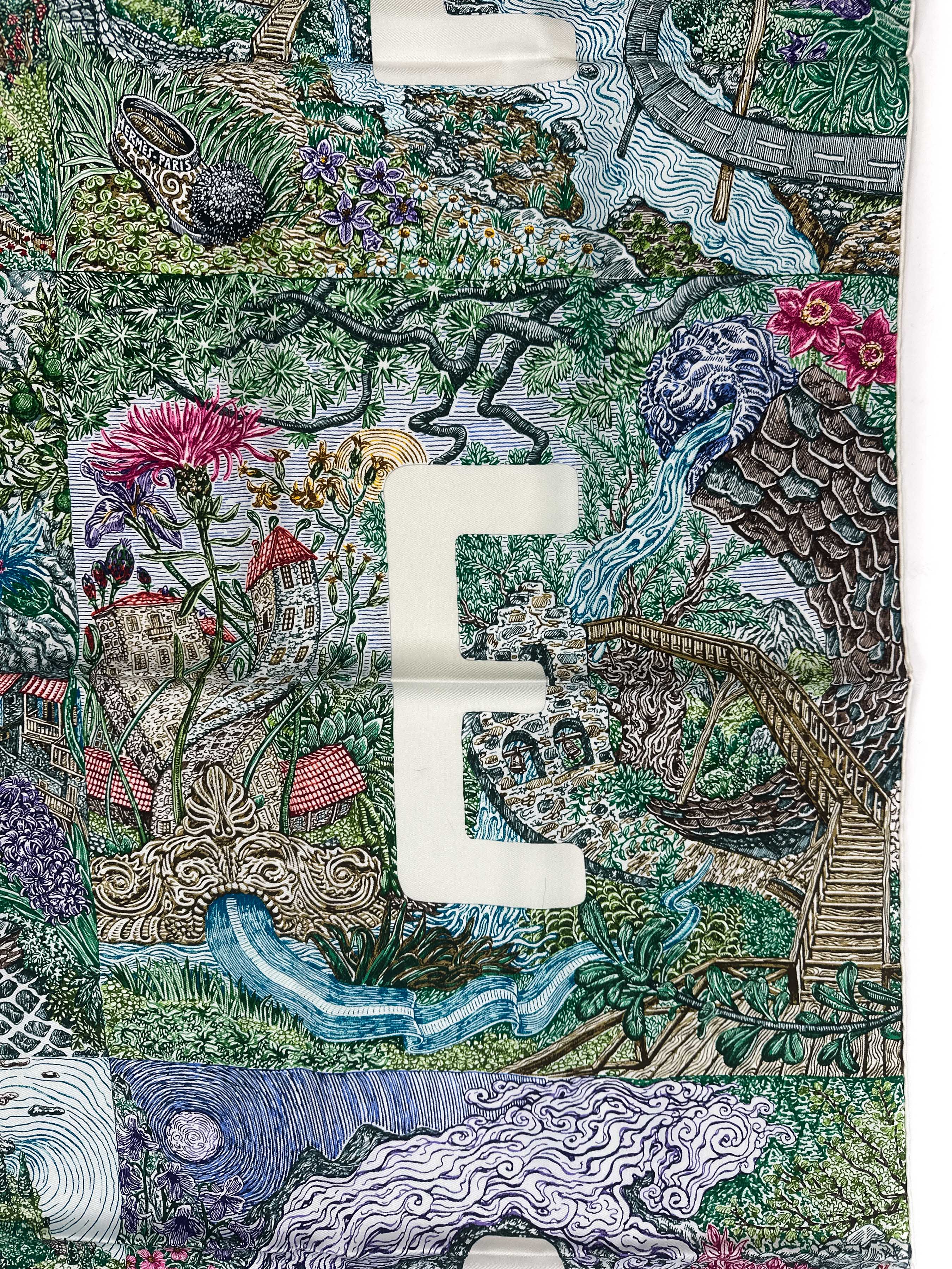 Hermès Eleftheria Silk 140