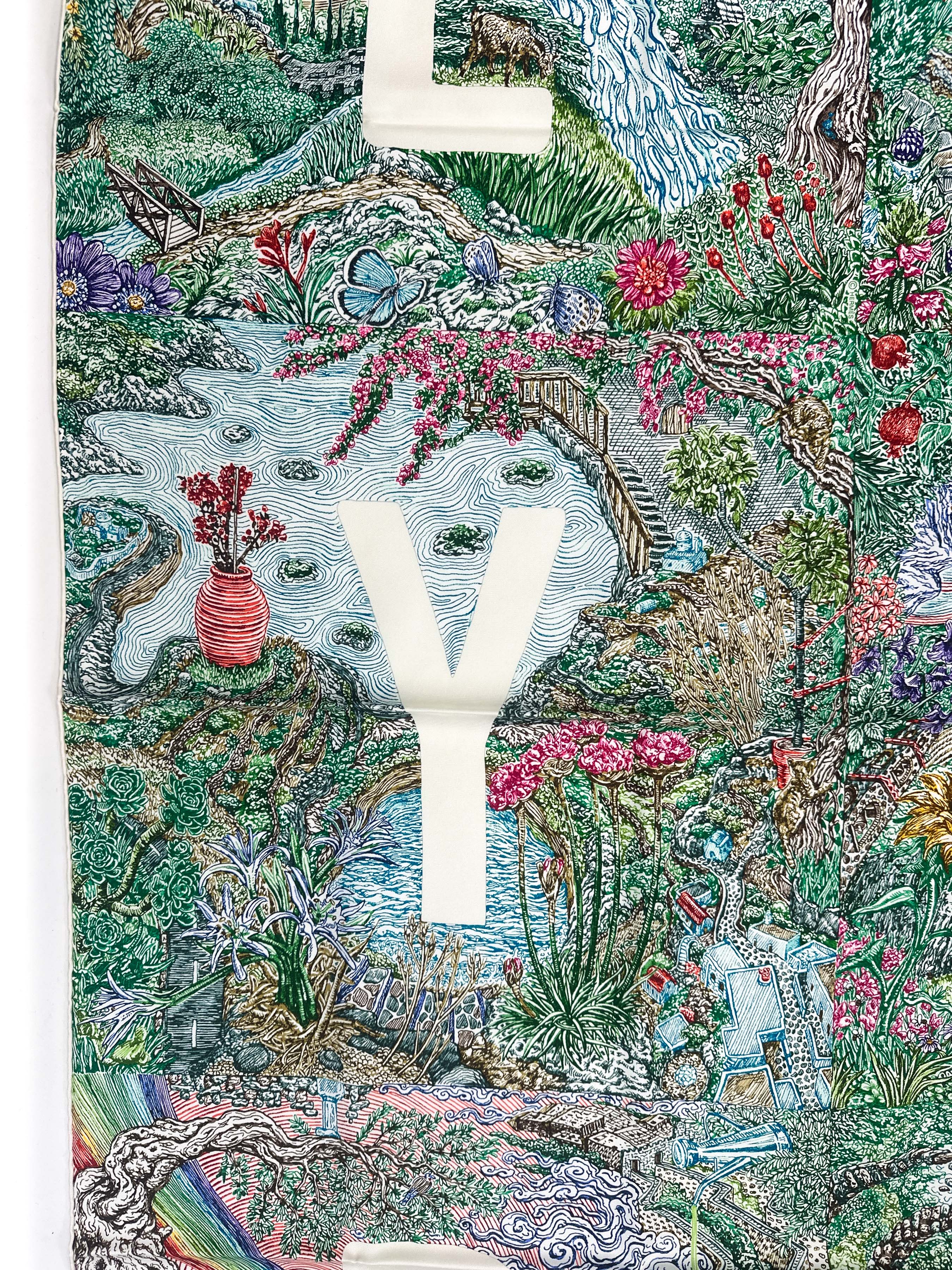 Hermès Eleftheria Silk 140