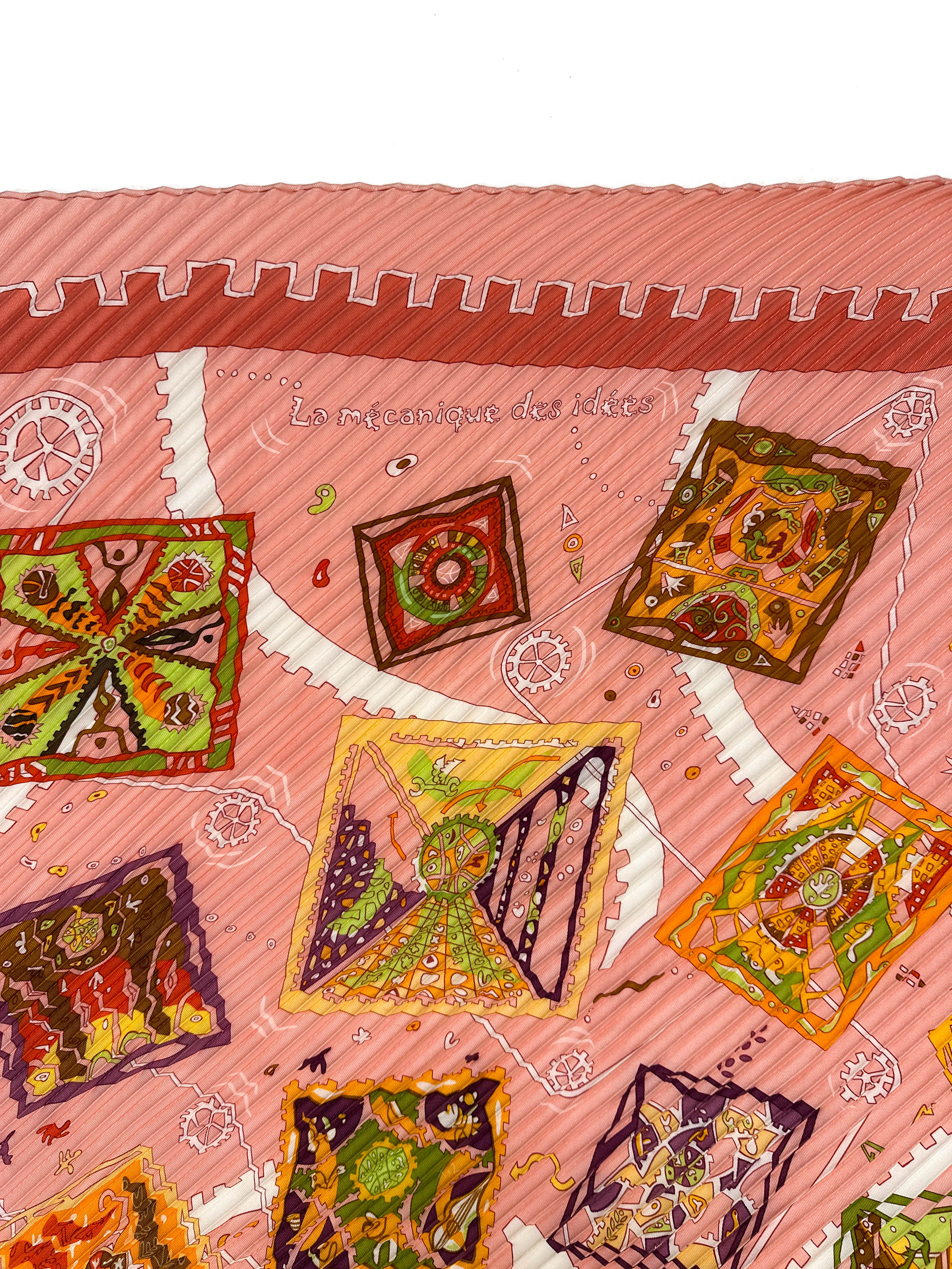 Hermès La Mécanique des Idées Plissé 90