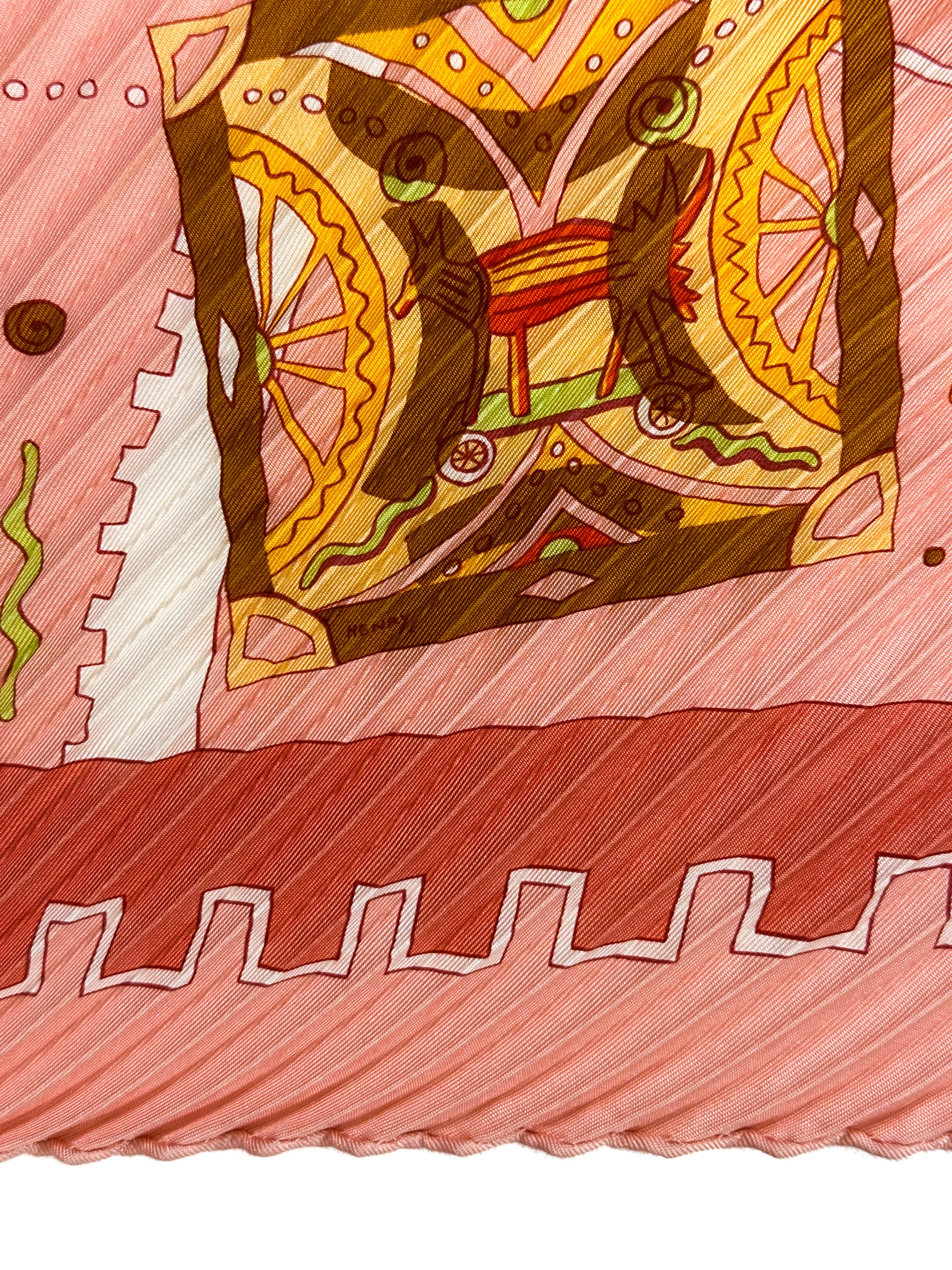 Hermès La Mécanique des Idées Plissé 90