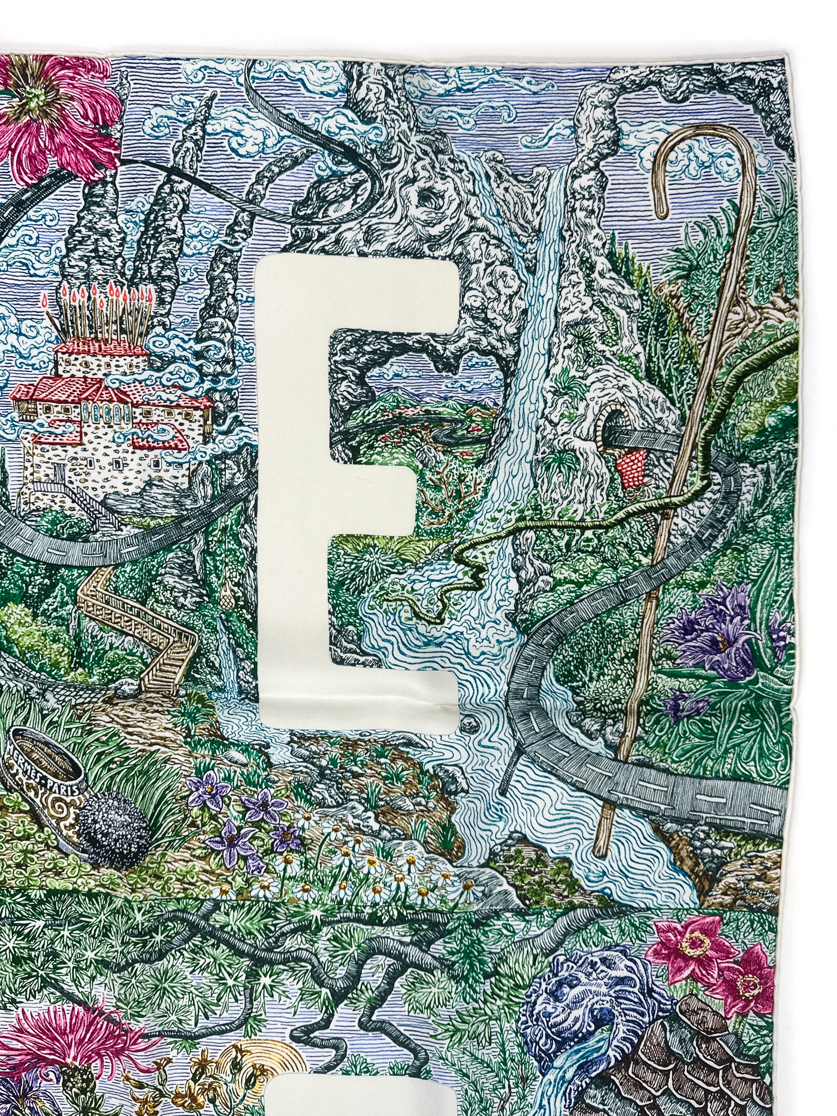 Hermès Eleftheria Silk 140