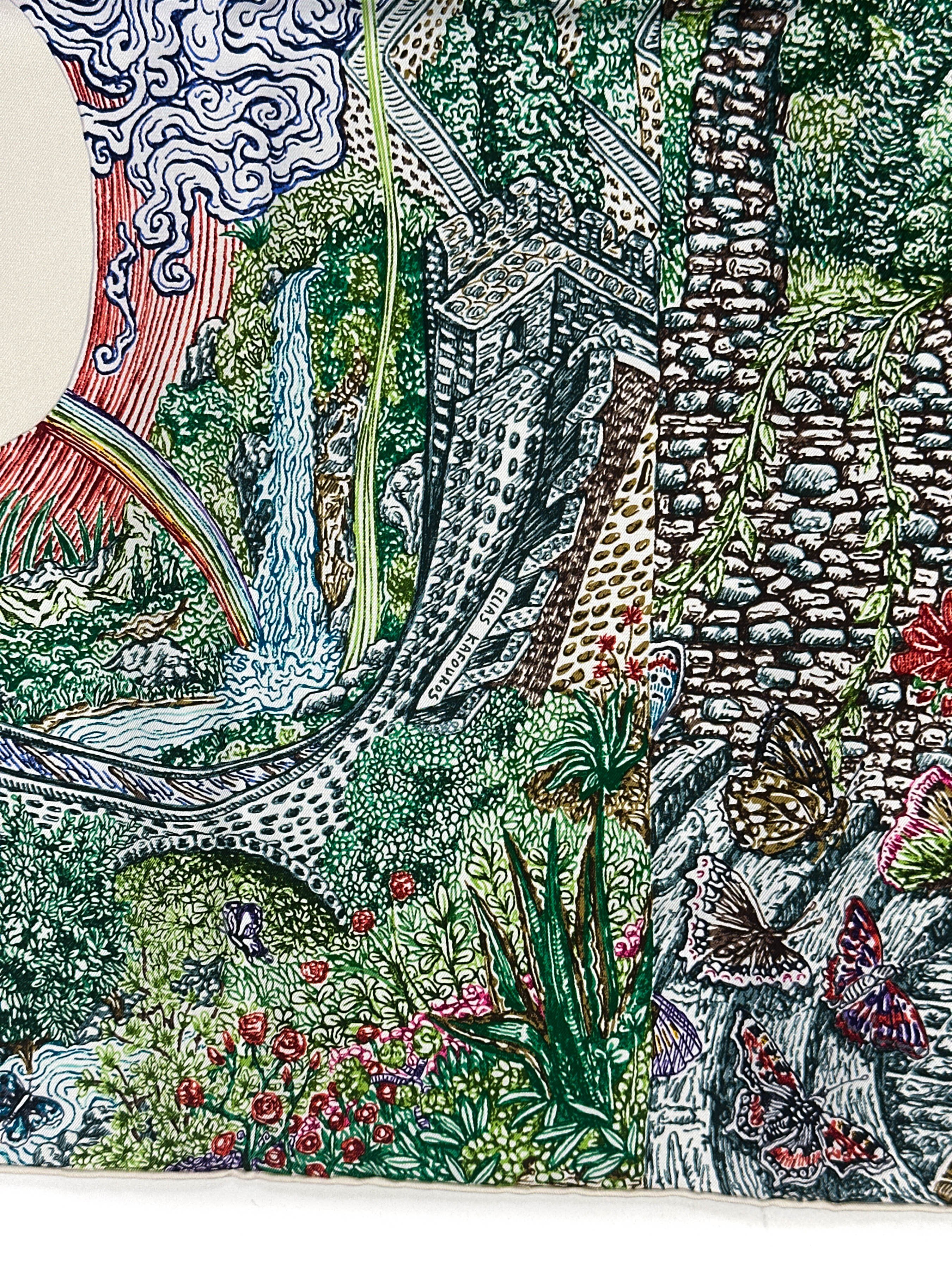Hermès Eleftheria Silk 140