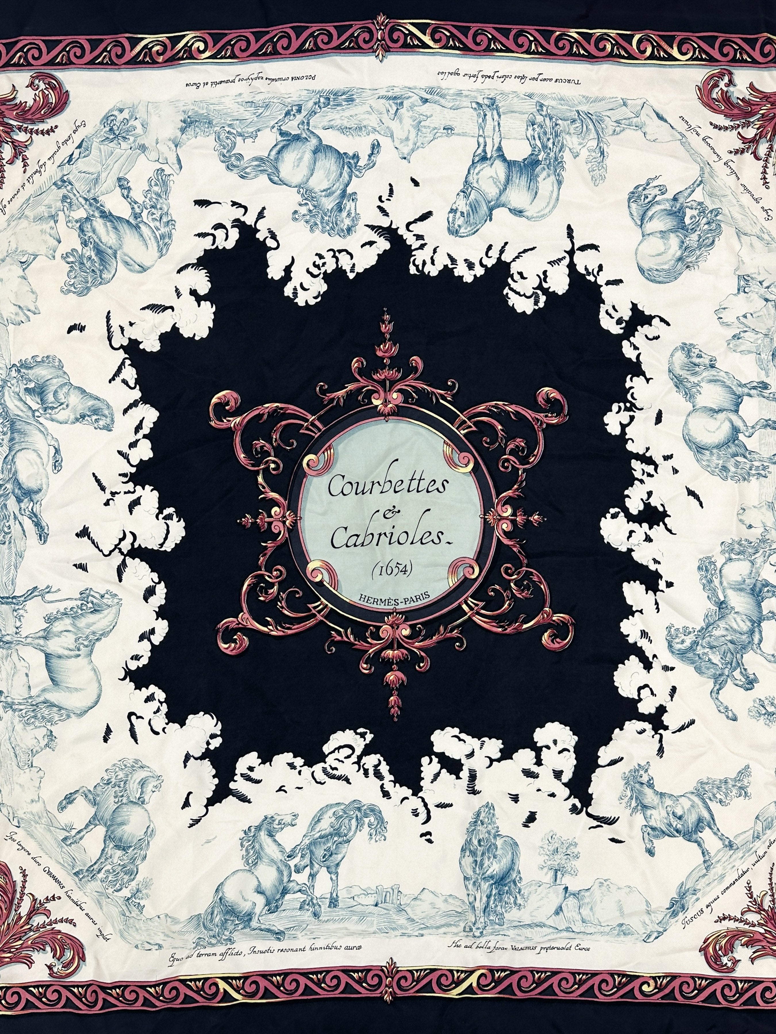 Hermès Courbettes et Cabrioles 90