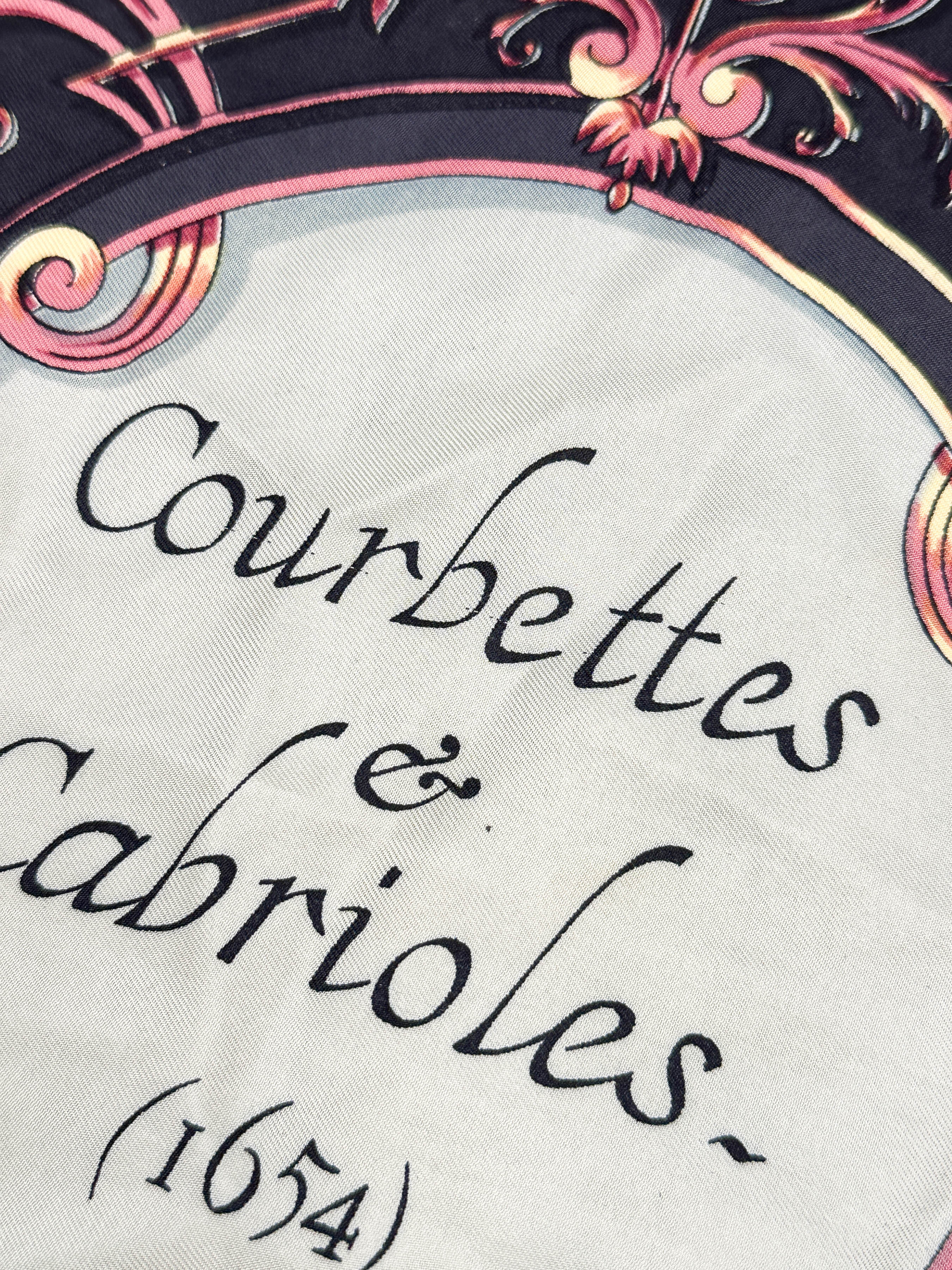 Hermès Courbettes et Cabrioles 90
