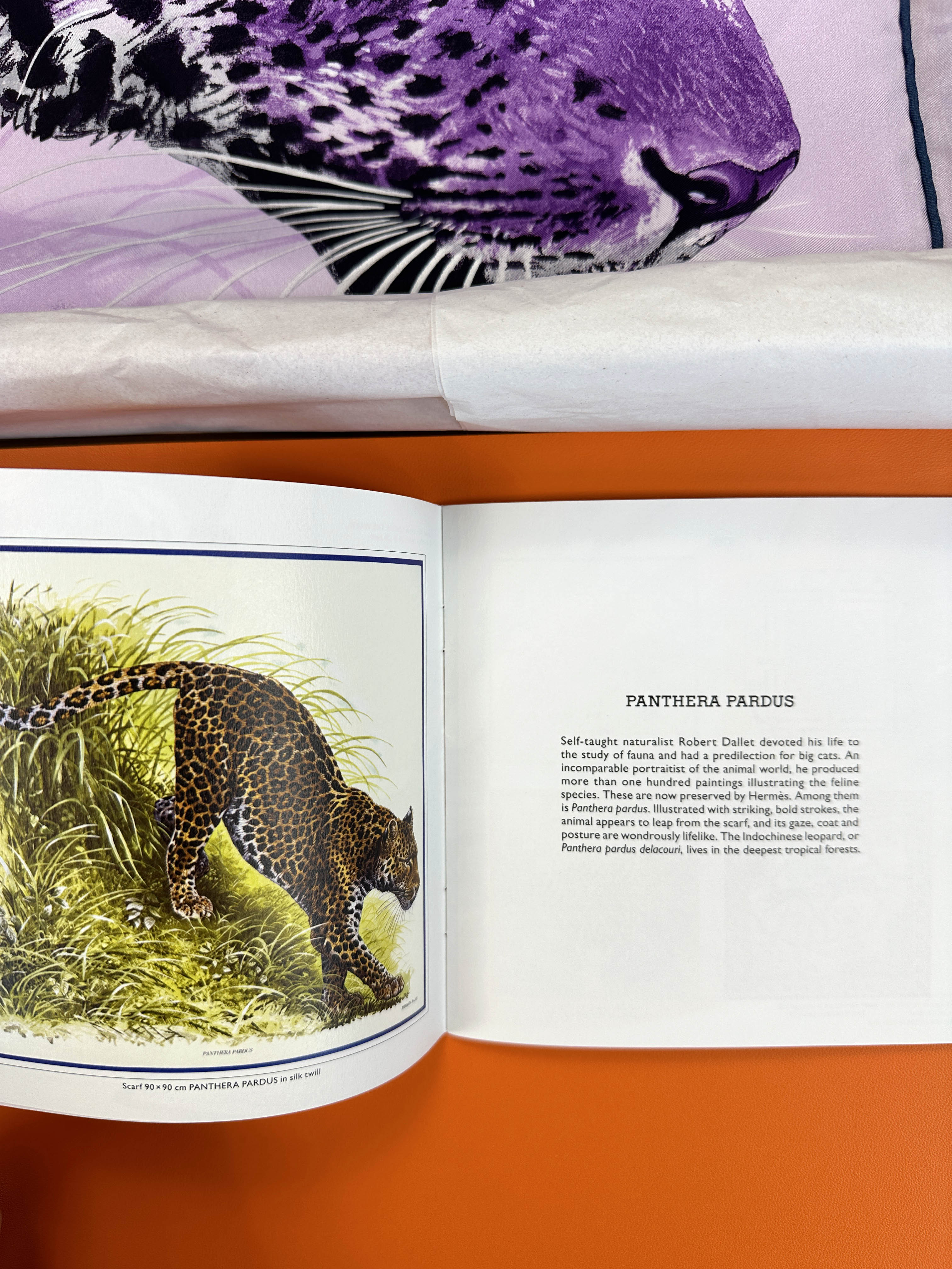 Hermès Panthera Pardus Silk 140