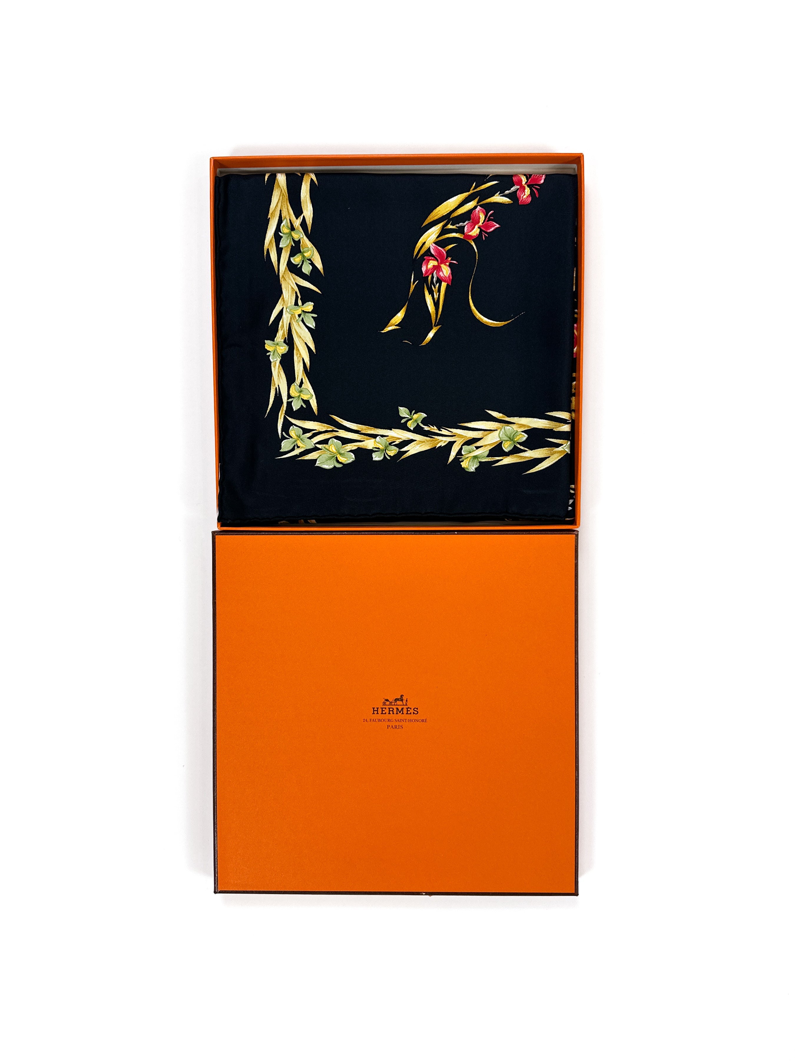 Hermès Cheval Fleuri 90