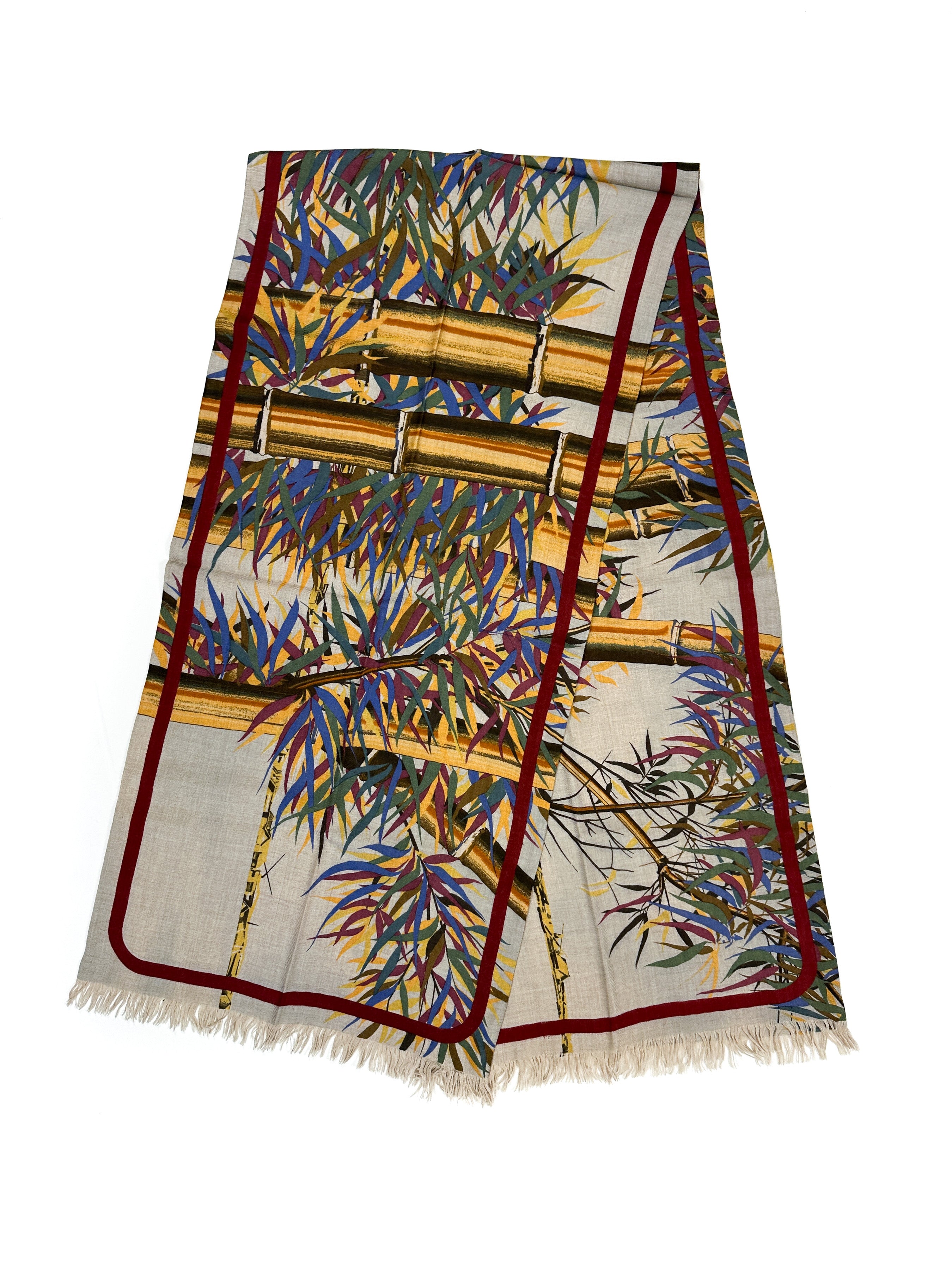 Hermès Bamboo Cashmere Silk Shawl