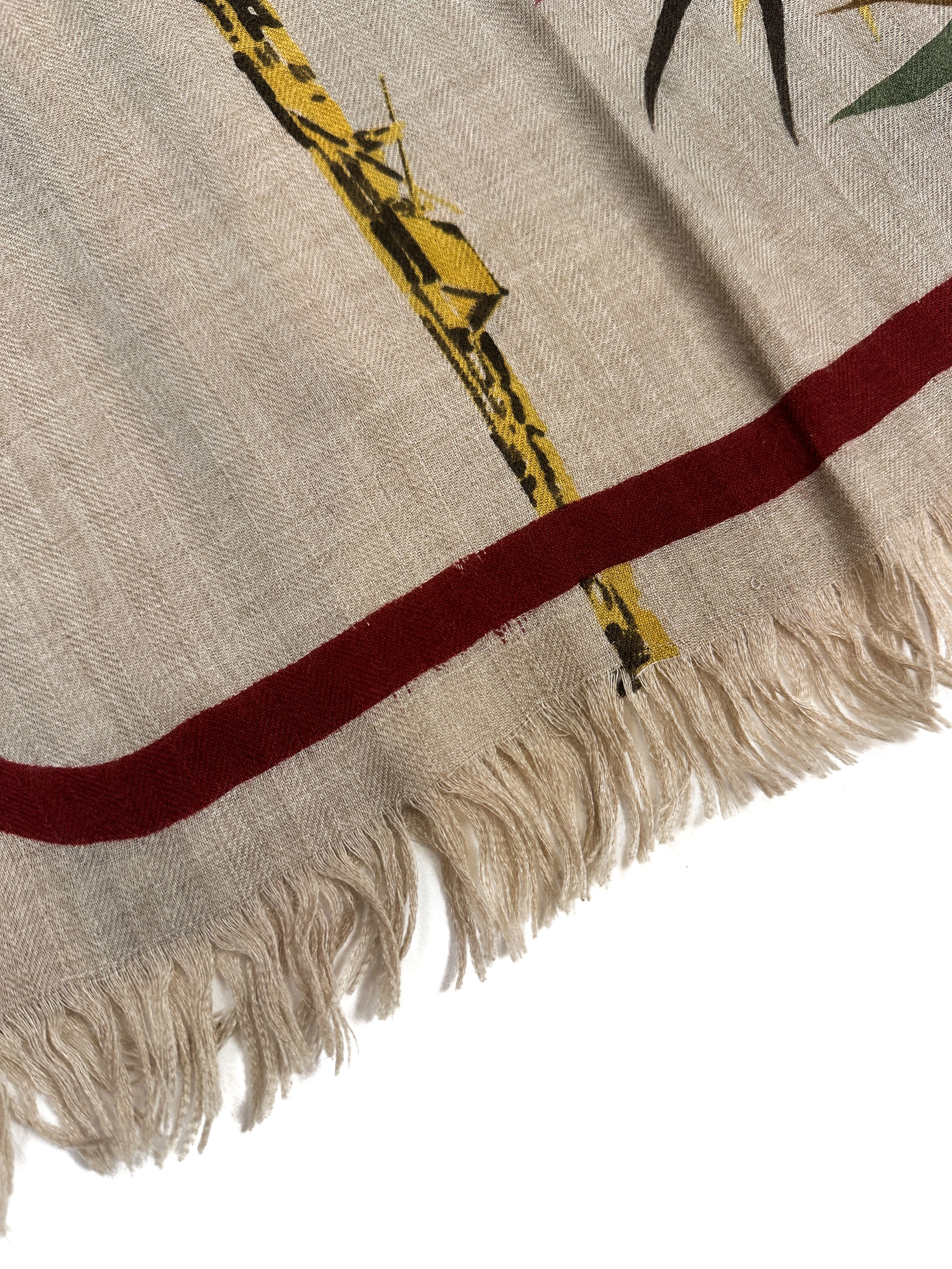 Hermès Bamboo Cashmere Silk Shawl